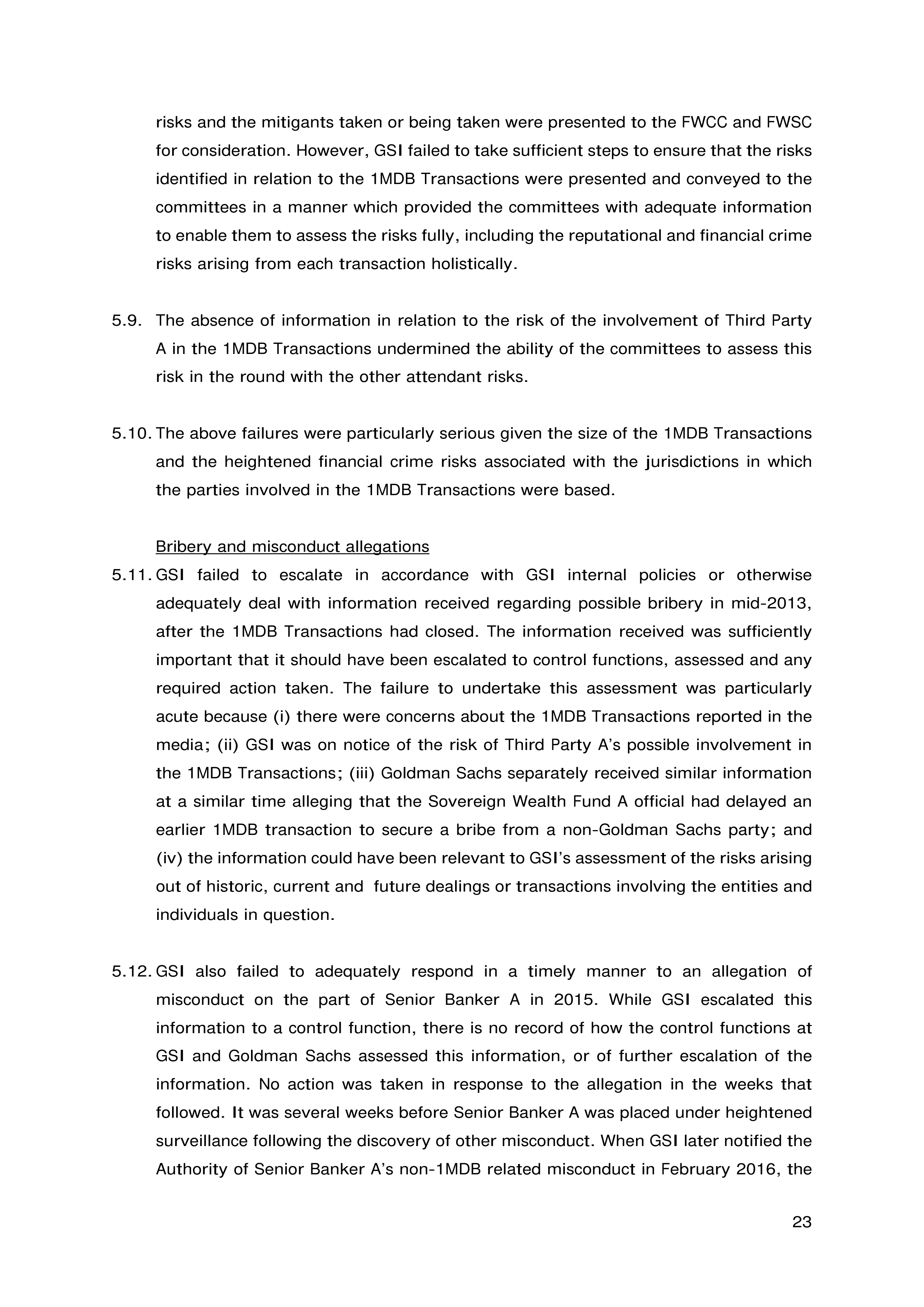 Goldman Sachs FCA Final Notice — page 23