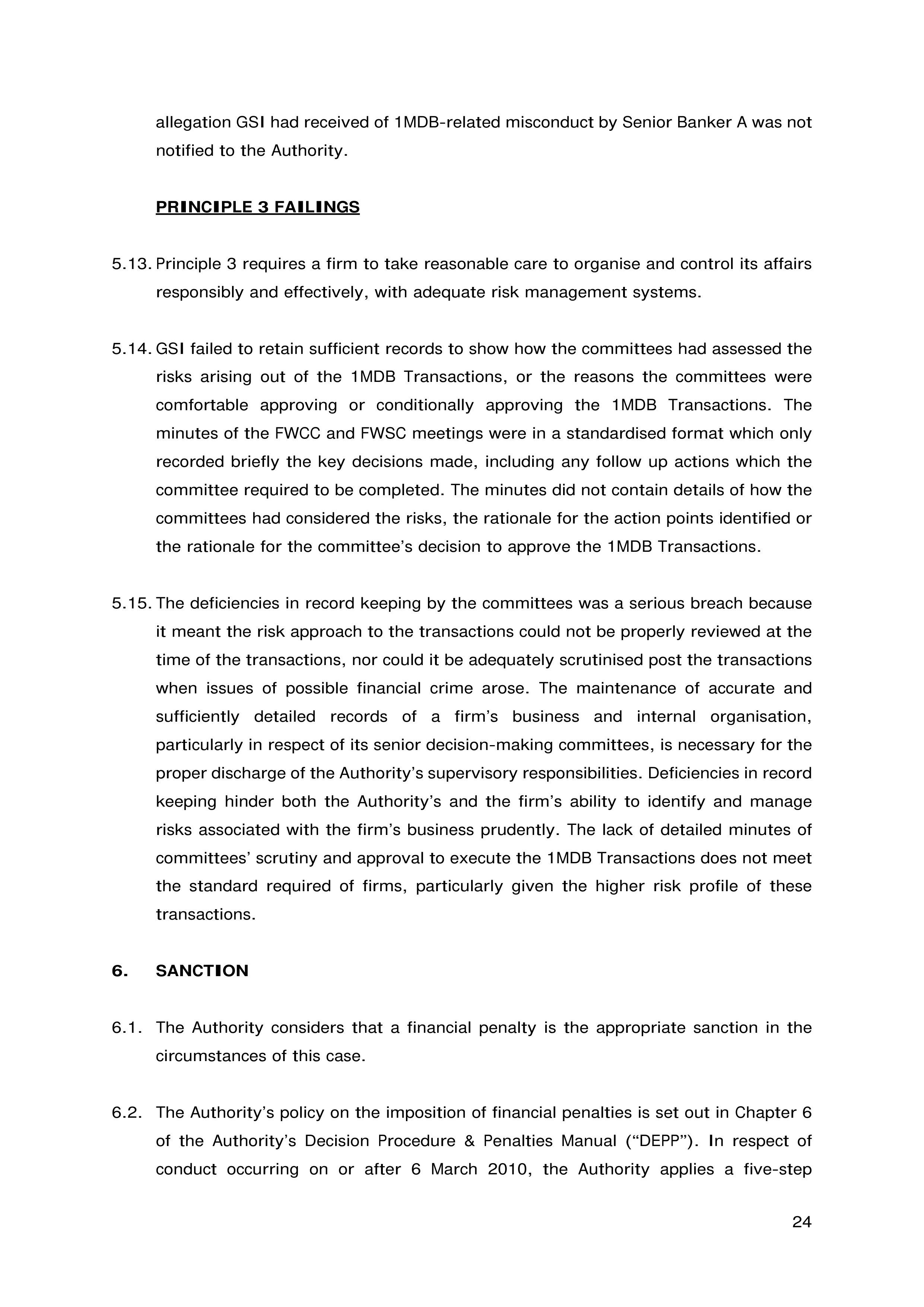 Goldman Sachs FCA Final Notice — page 24
