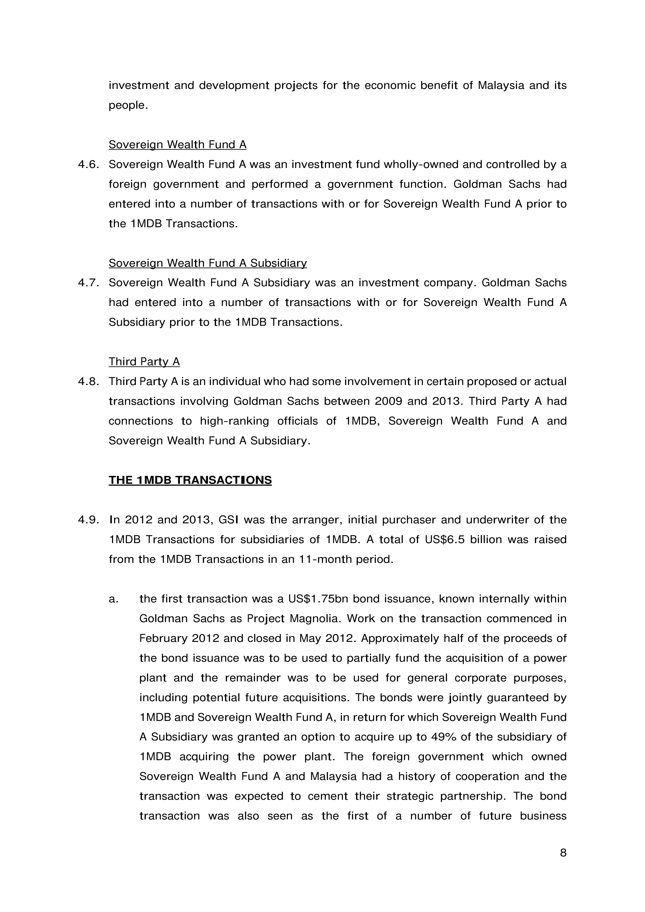 Goldman Sachs FCA Final Notice — page 8