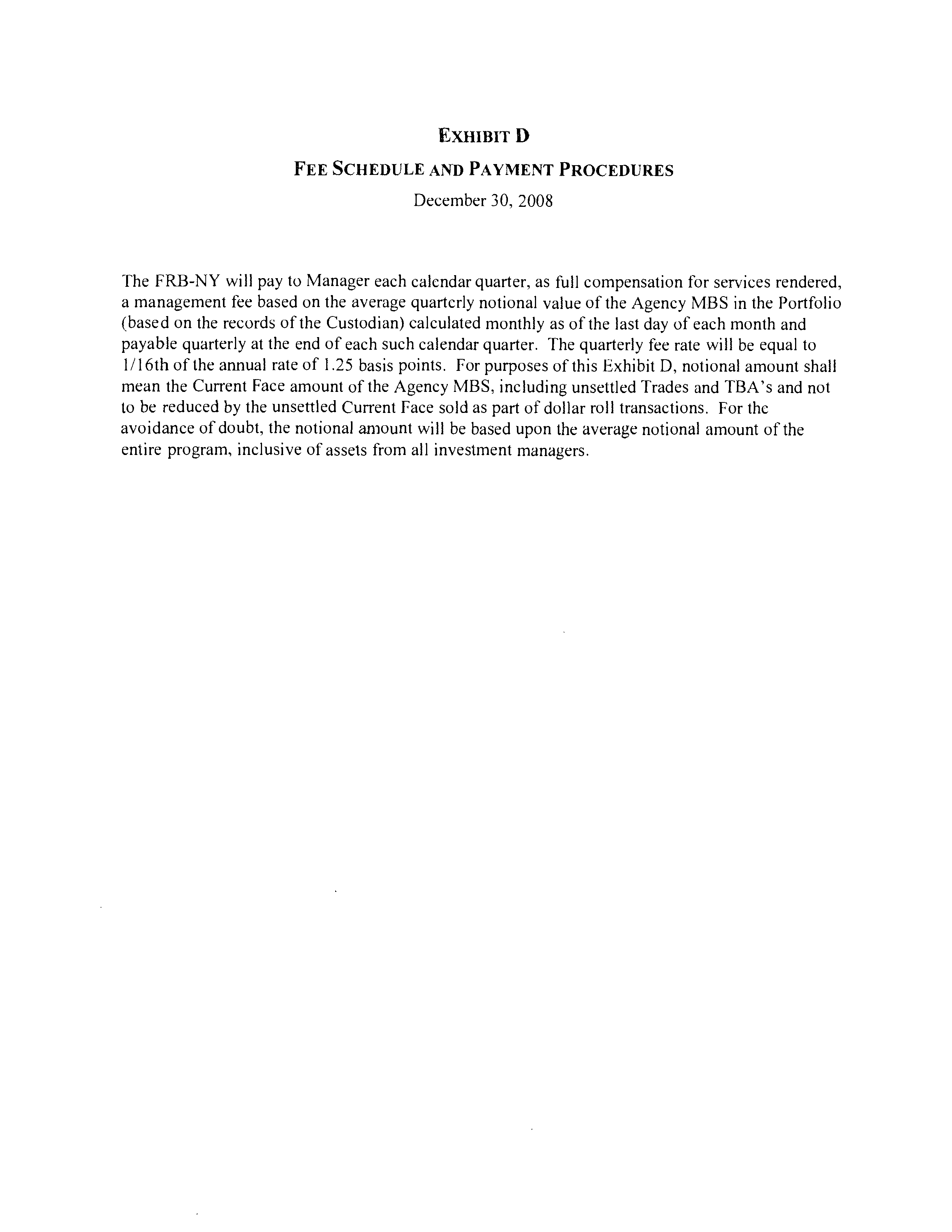 Goldman Sachs Investment Management Agreement — page 29