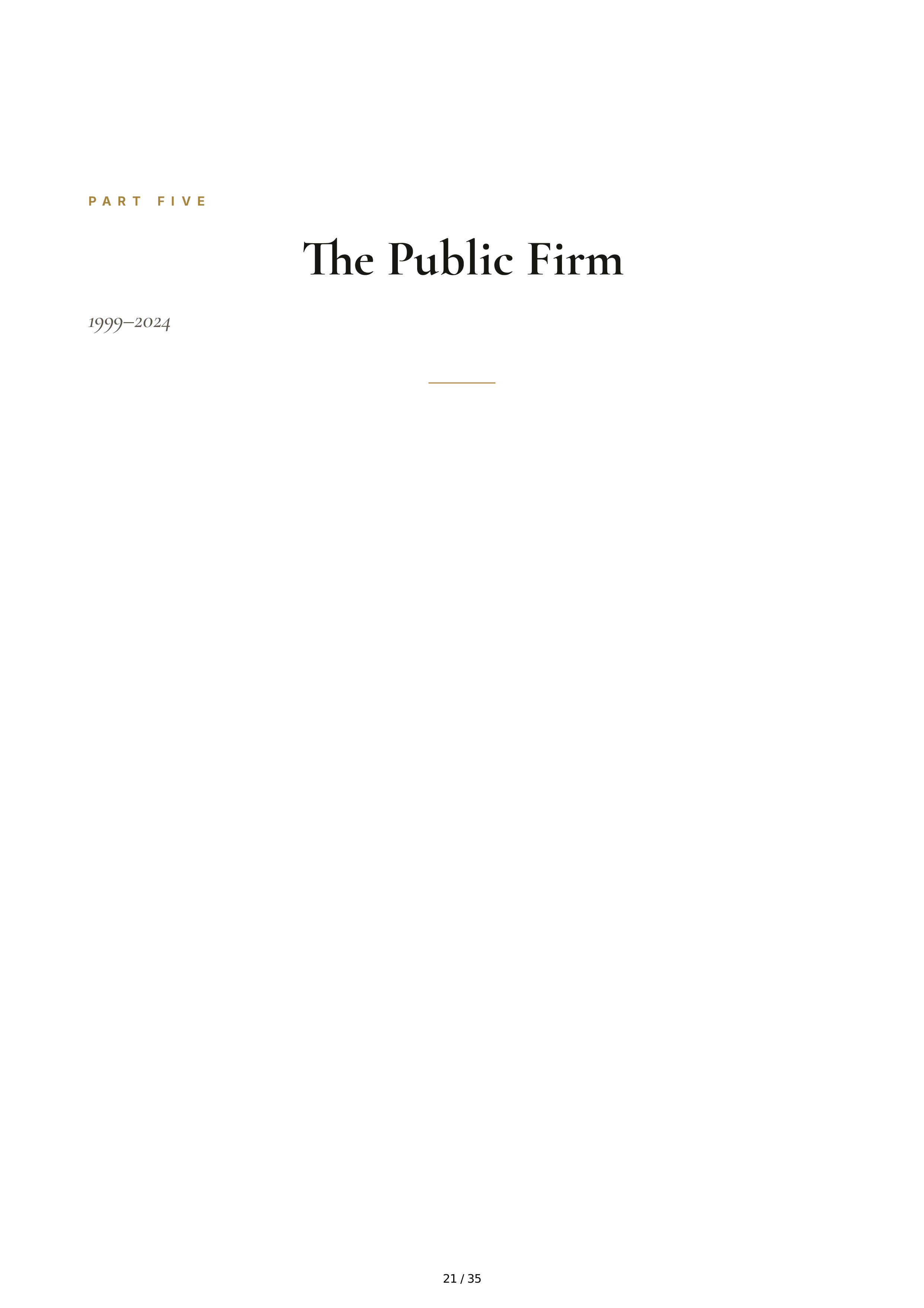 Goldman Sachs Streetwise Getting to and Through Goldman Sachs Biography — page 21