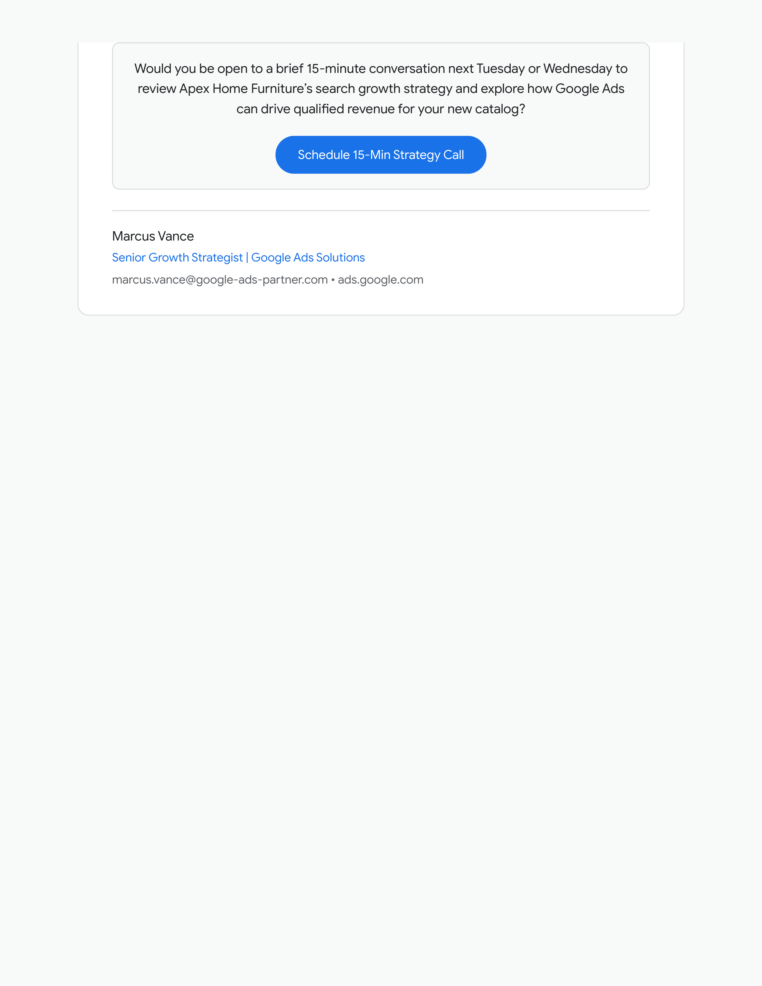 Google Ads Sales Email — page 2