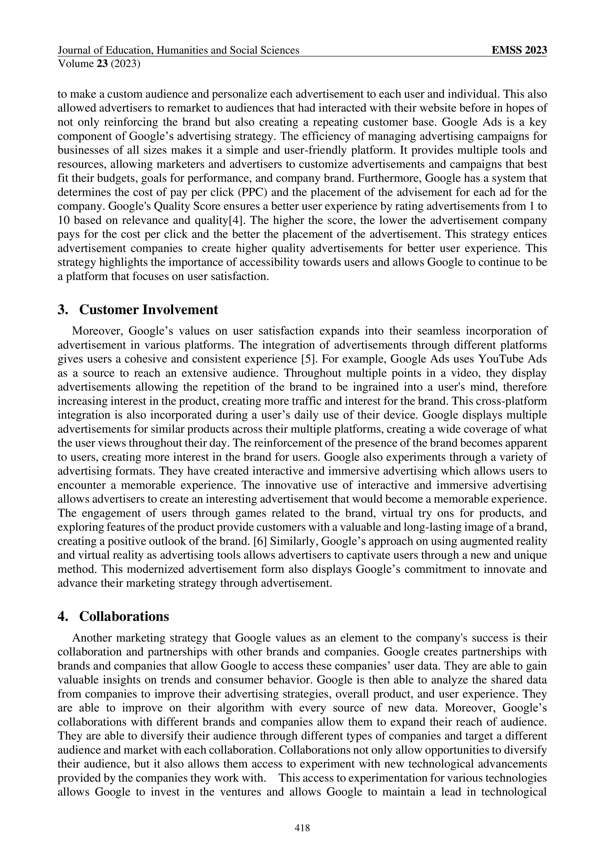 Google Marketing Strategy — page 3