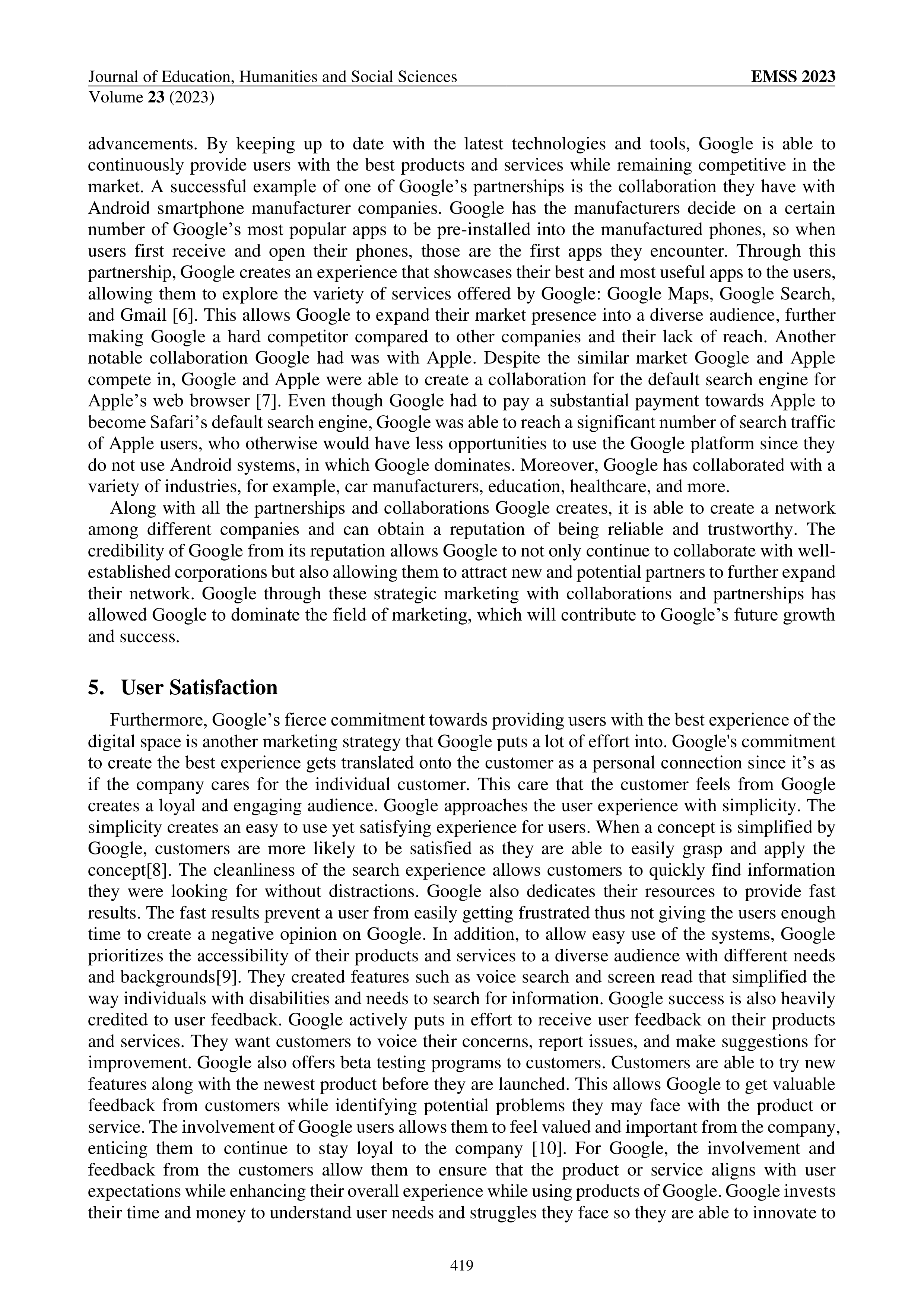 Google Marketing Strategy — page 4