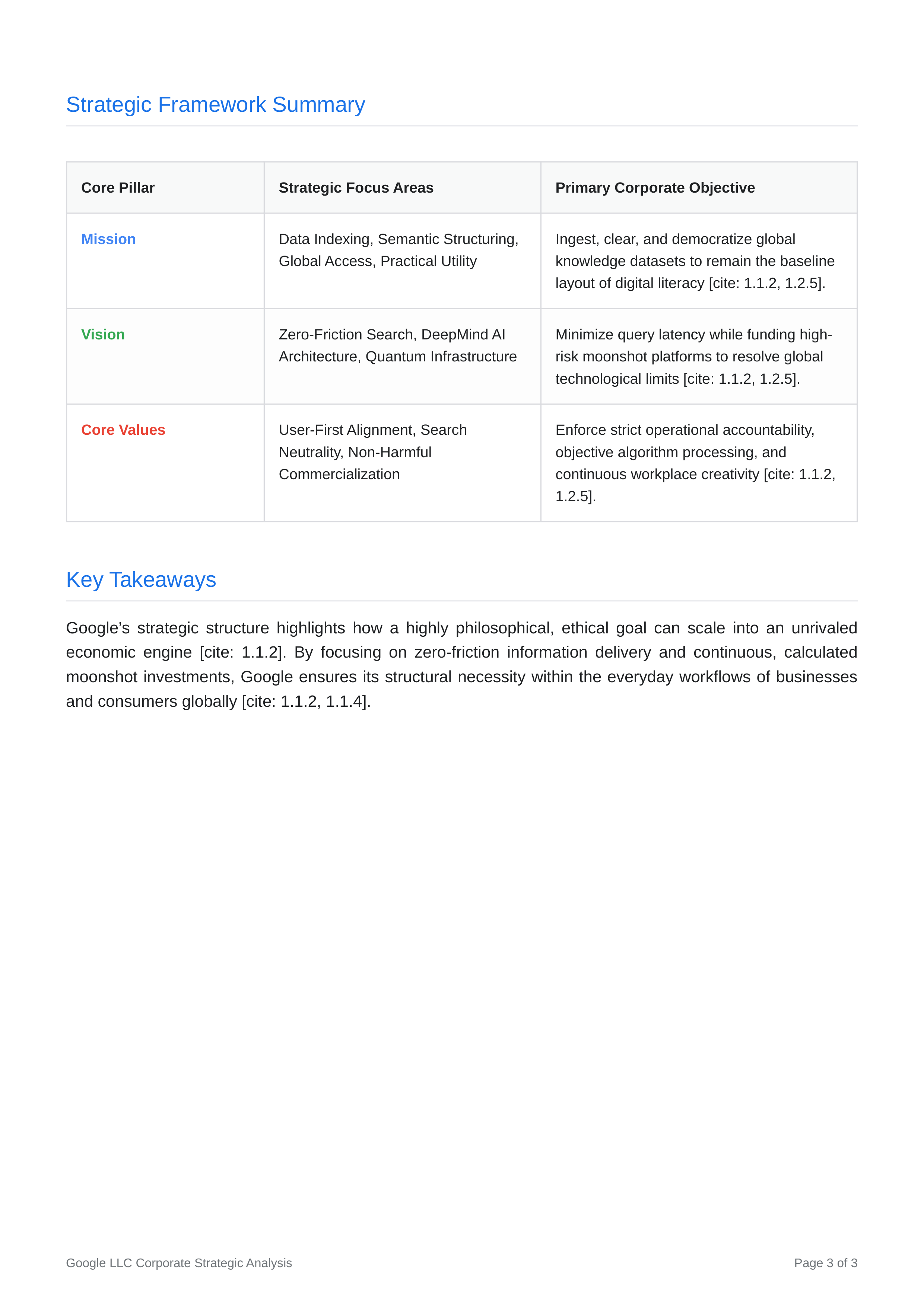 Google Mission Statement — page 3