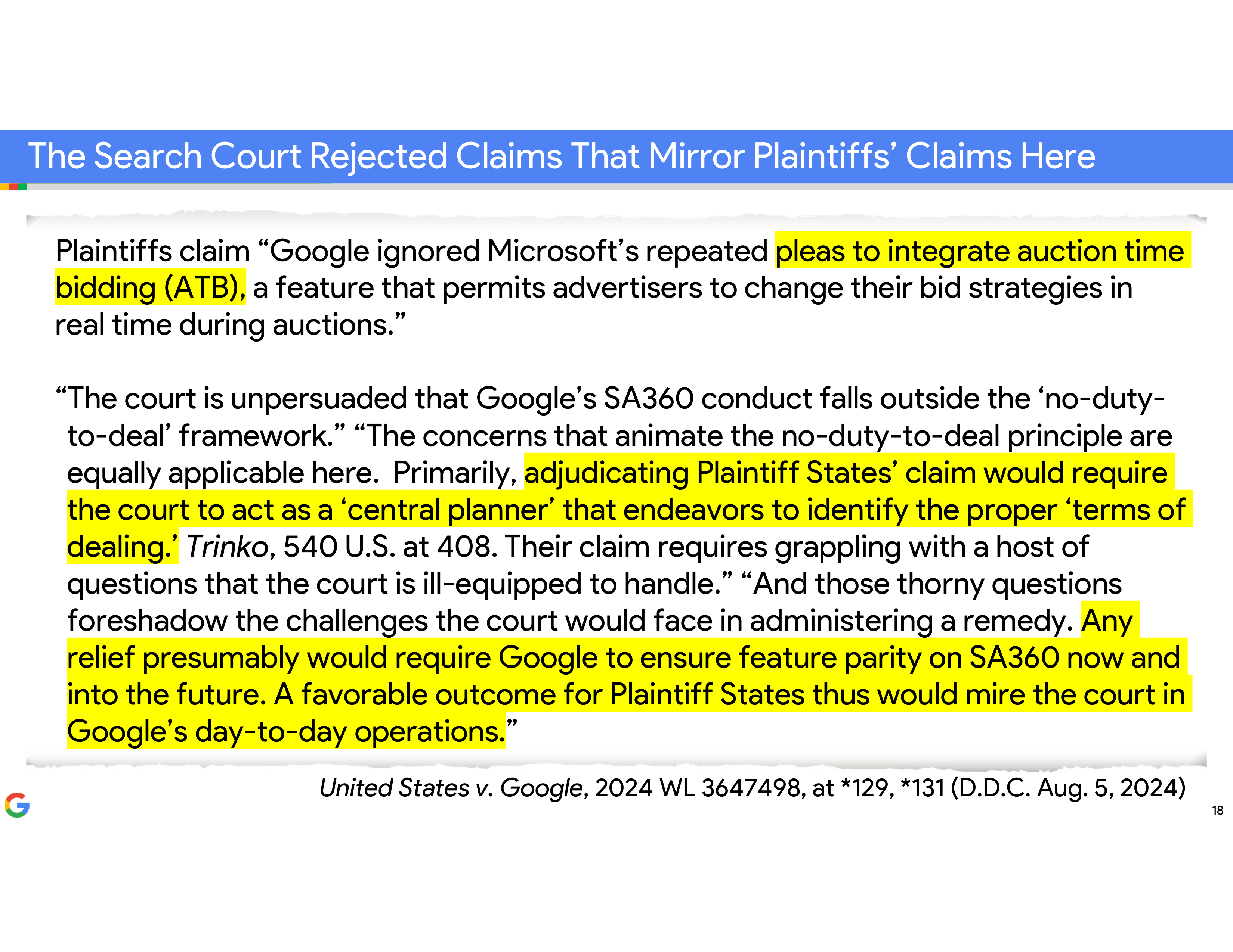 Google Opening Statement — page 18