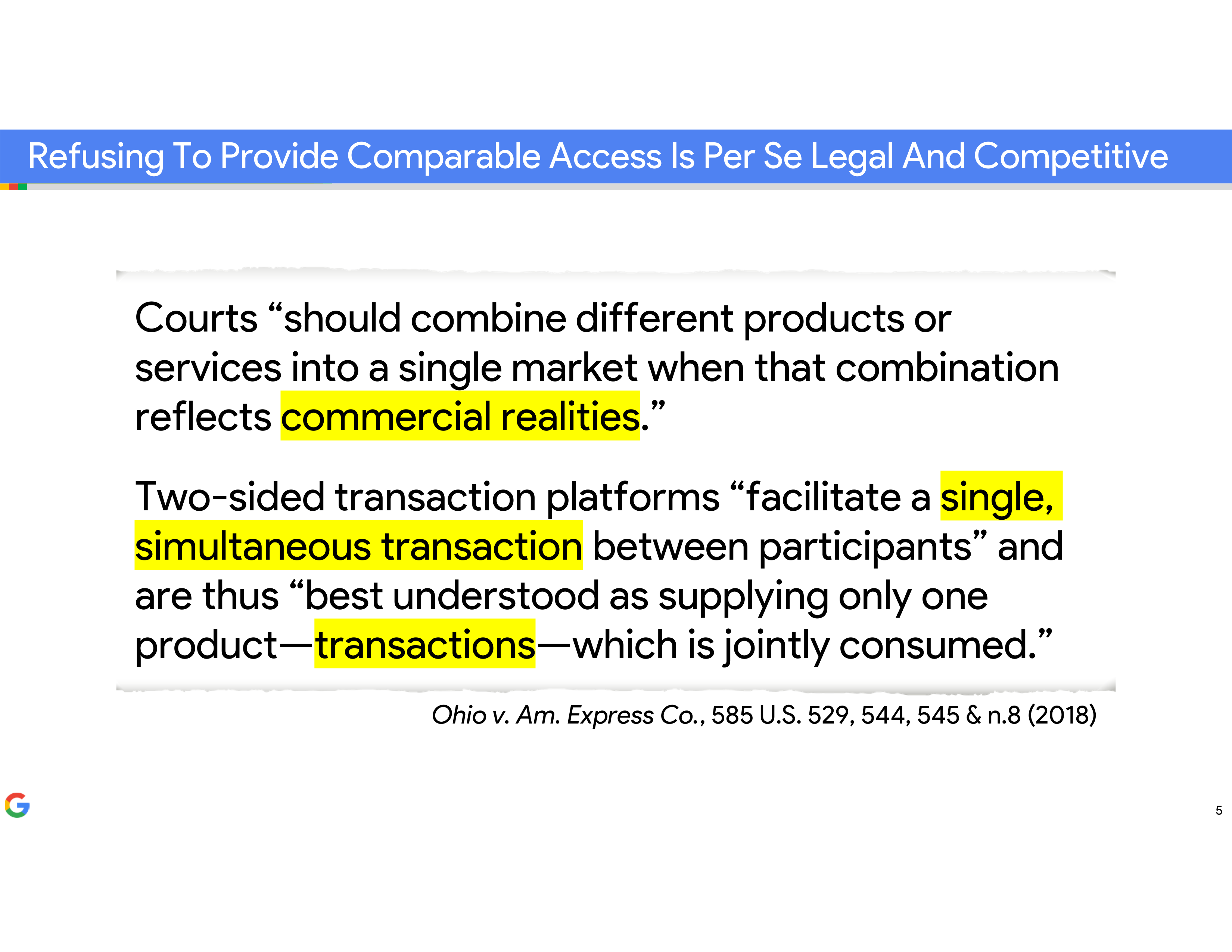 Google Opening Statement — page 5