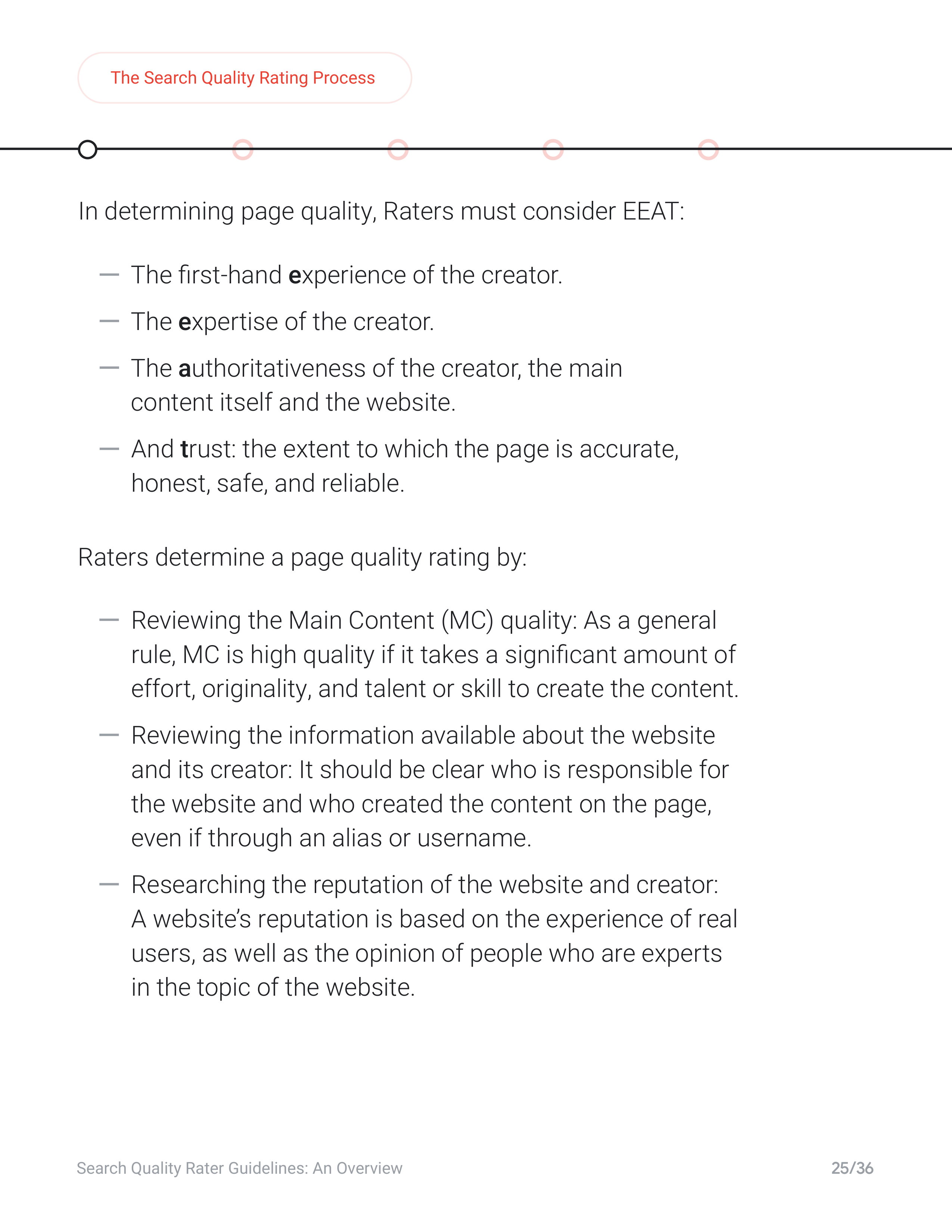Google Search Quality Rater Guide — page 25
