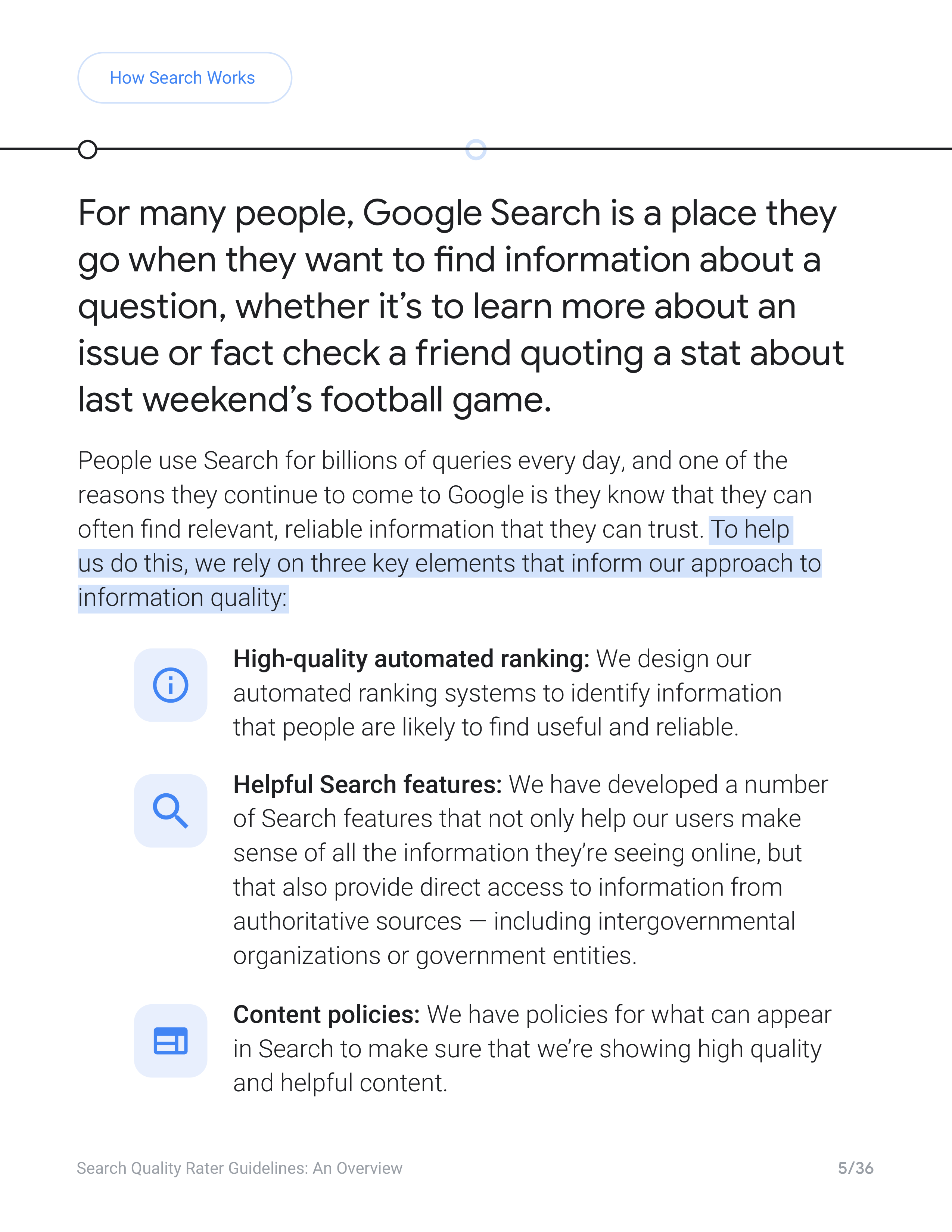 Google Search Quality Rater Guide — page 5