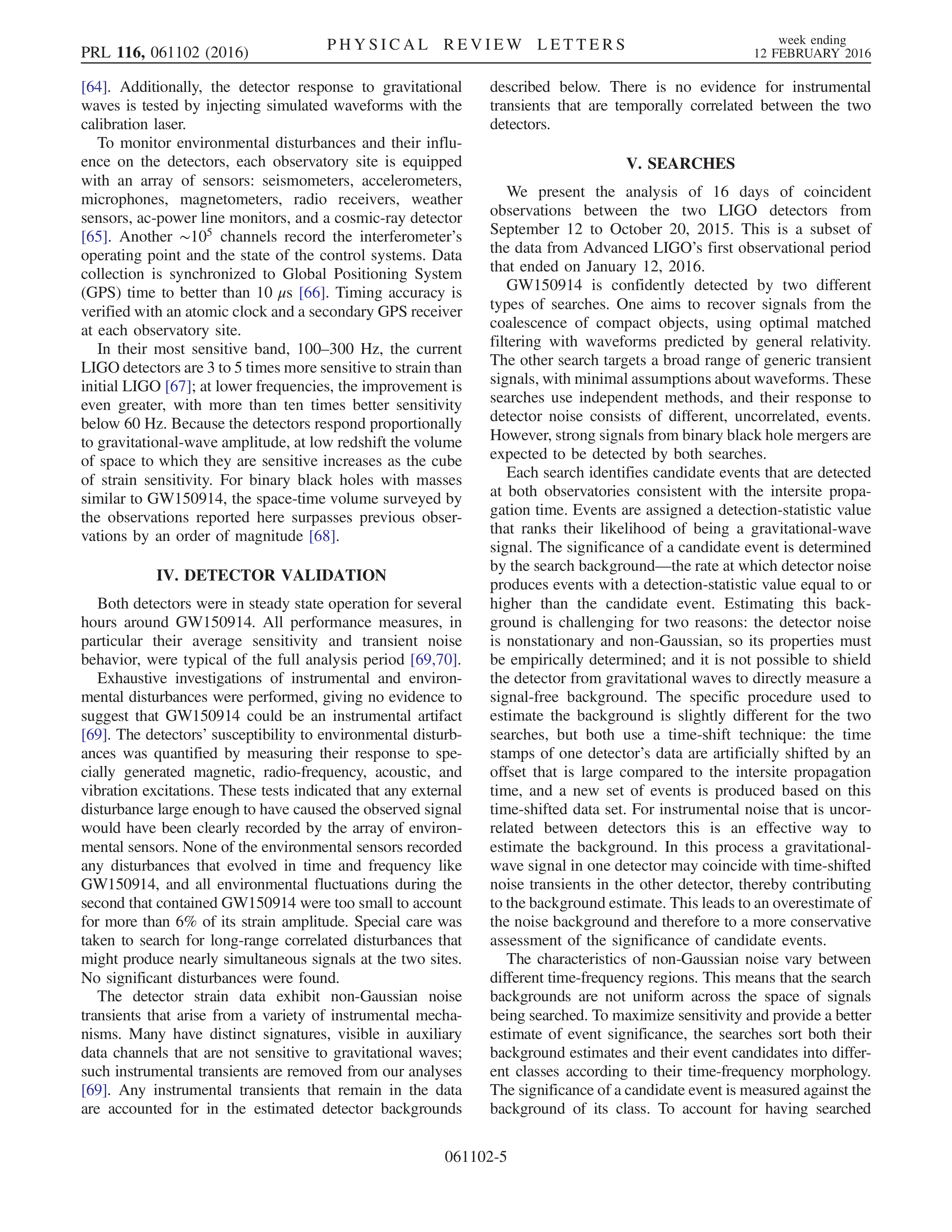 Gravitational Waves Research Paper by LIGO and Virgo Collaboration — page 5