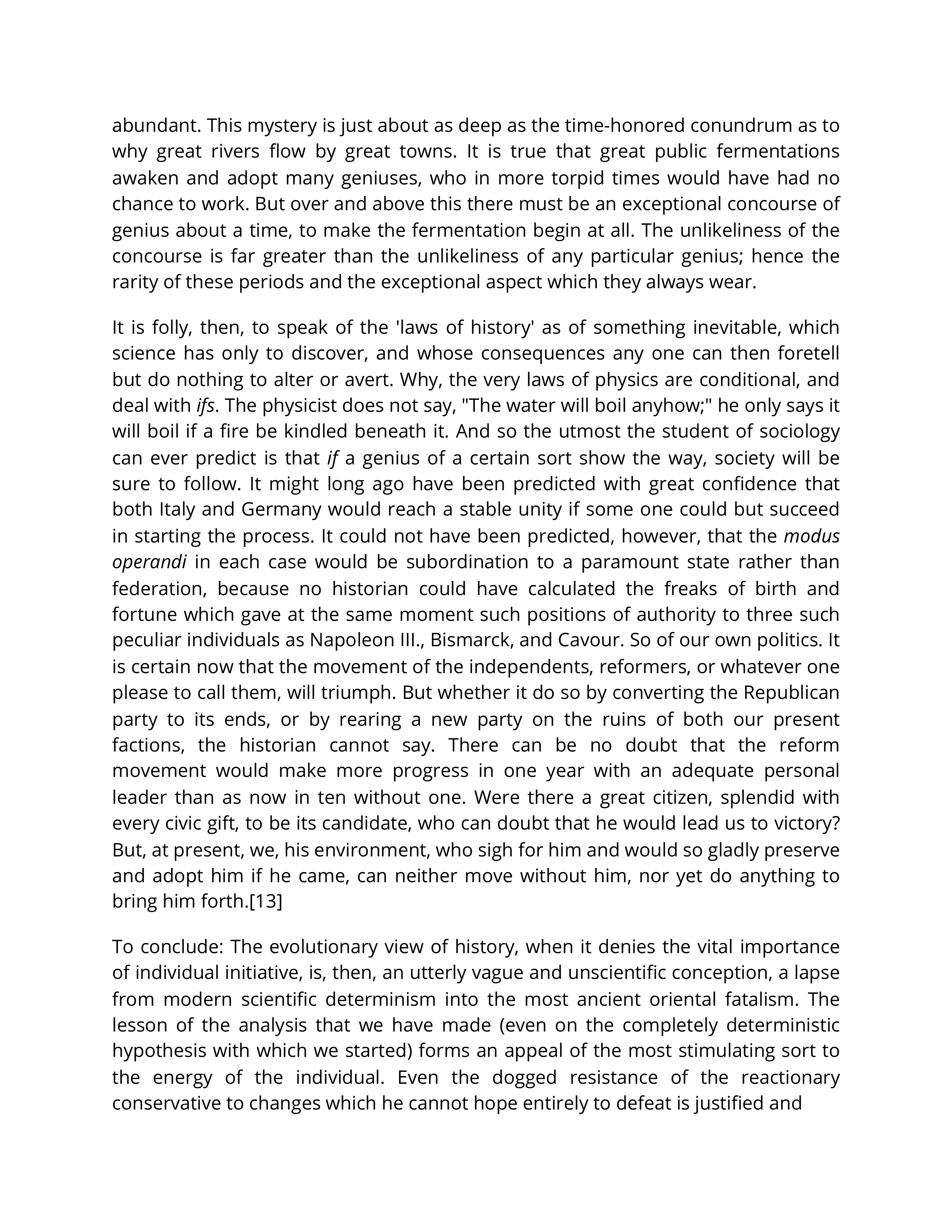 Great Men and Their Environment Essay — page 17