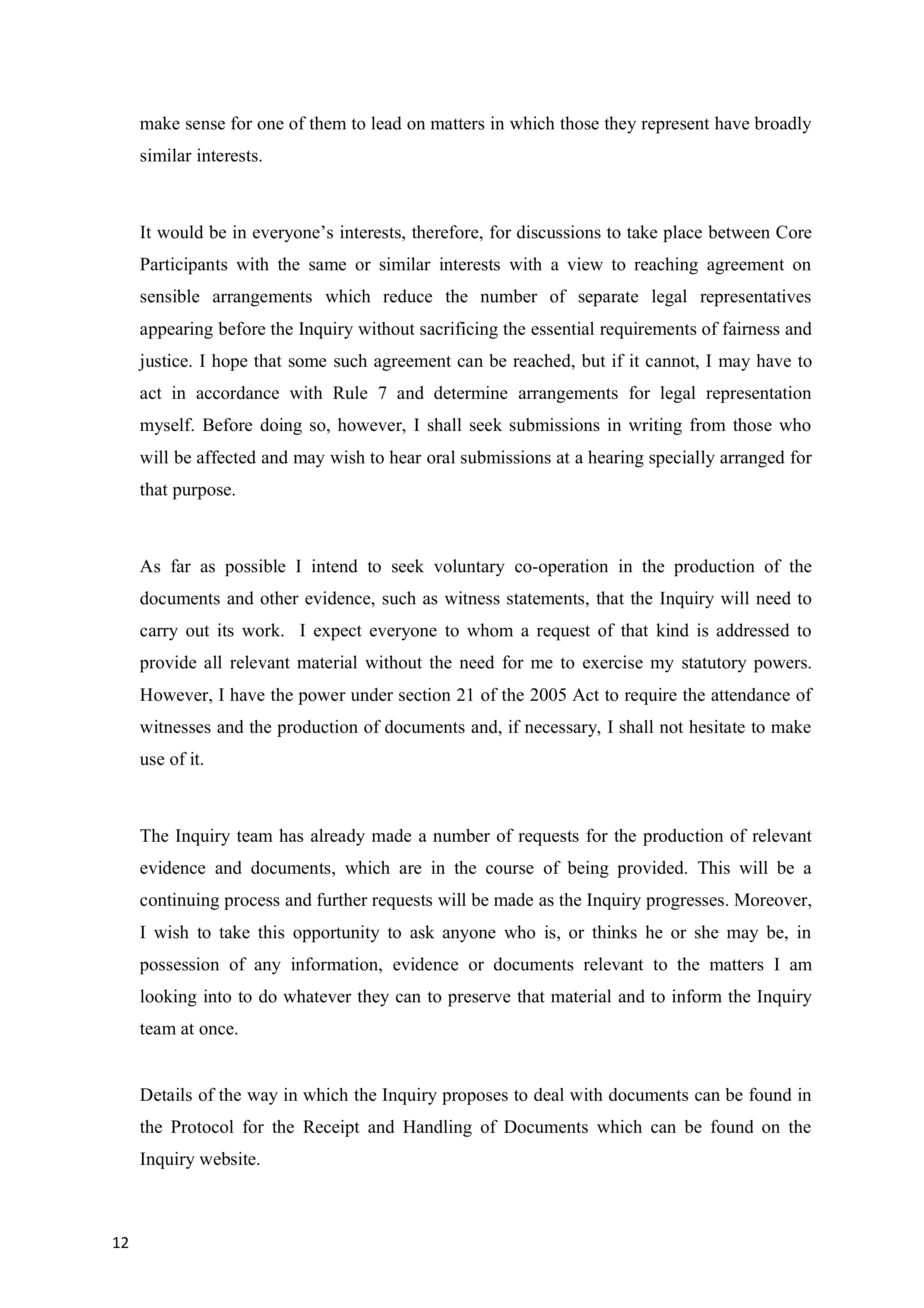 Grenfell Inquiry Opening Statement — page 12