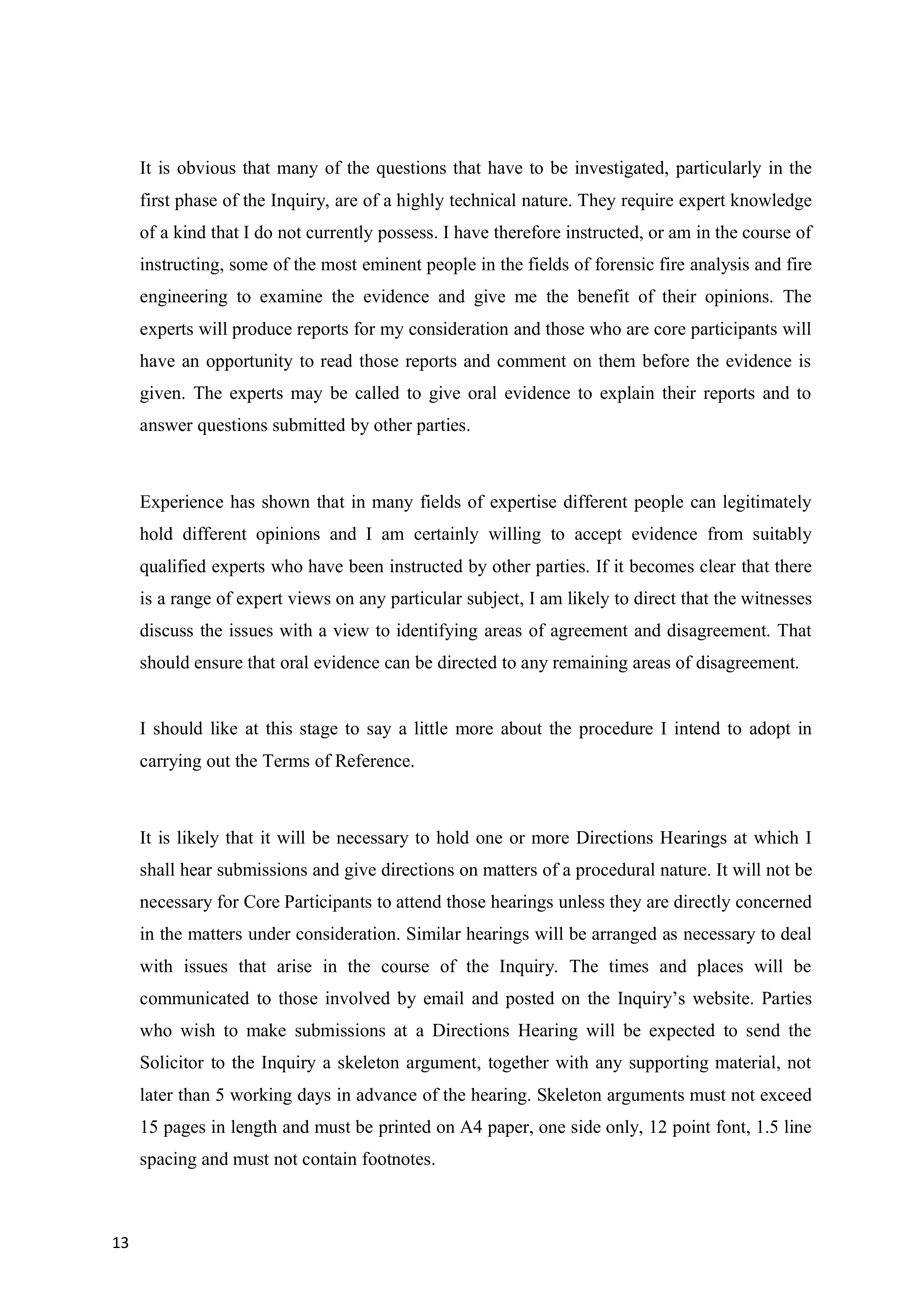 Grenfell Inquiry Opening Statement — page 13