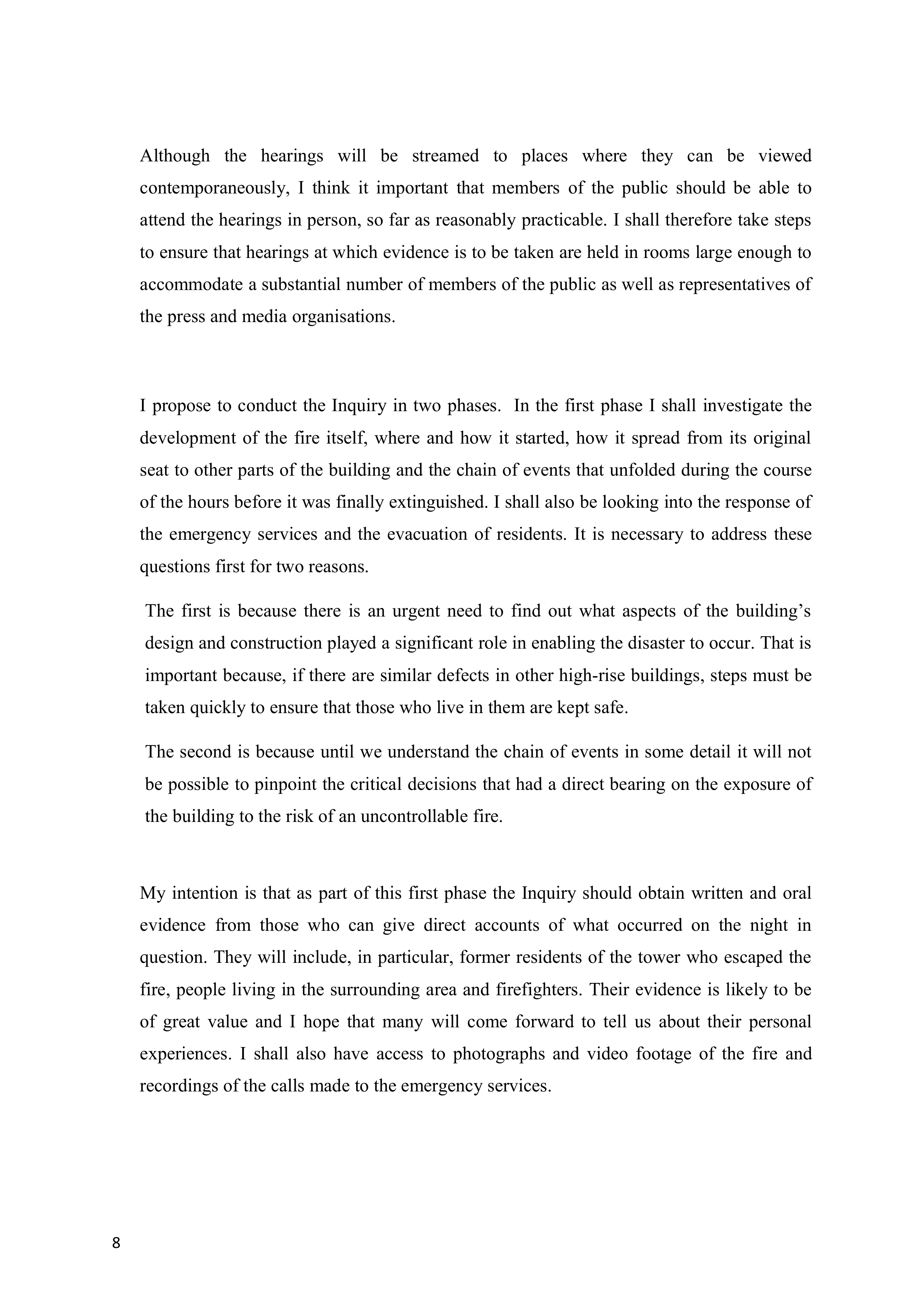 Grenfell Inquiry Opening Statement — page 8