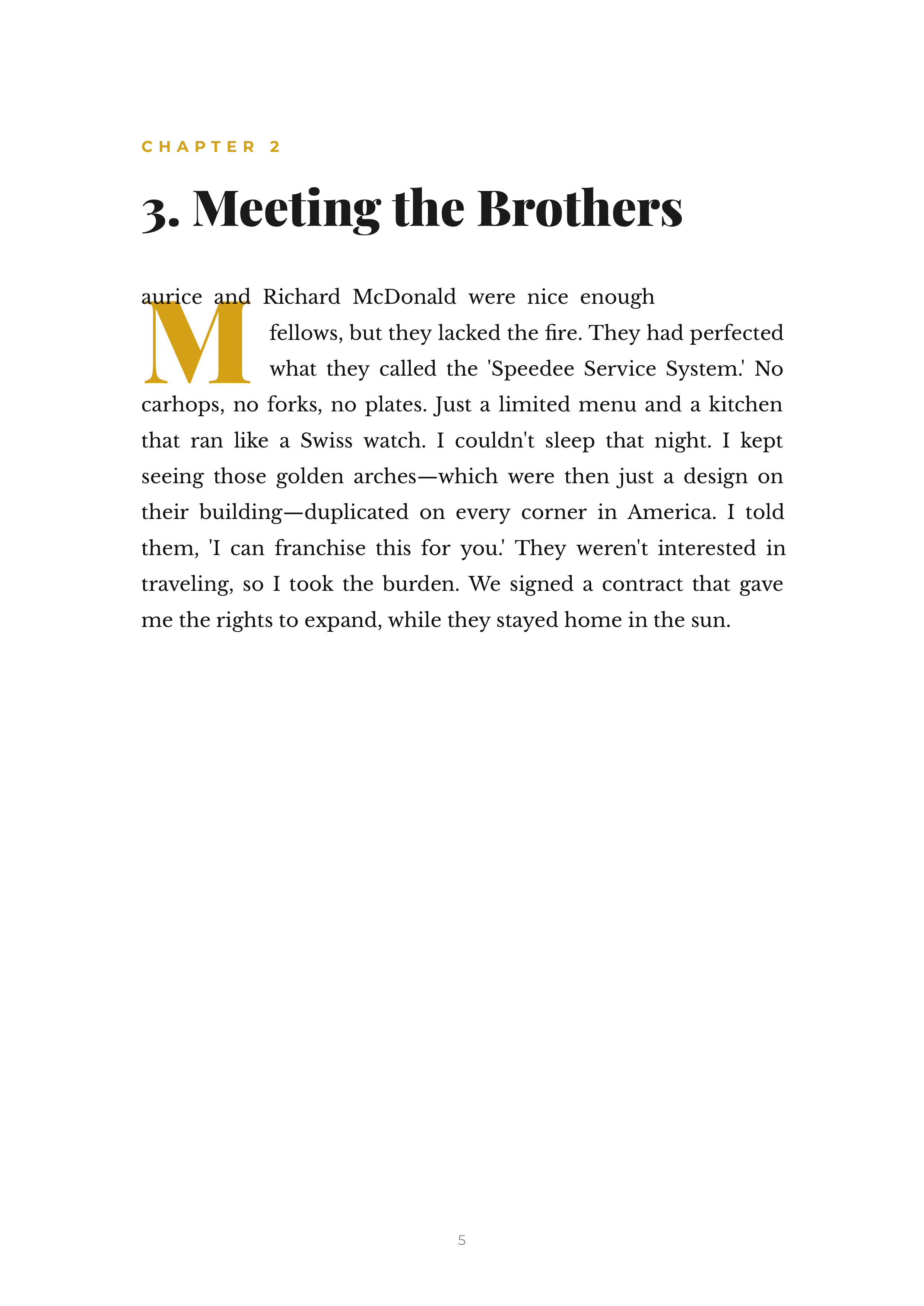 Grinding It Out by Ray Kroc McDonald’s Founder Autobiography — page 5