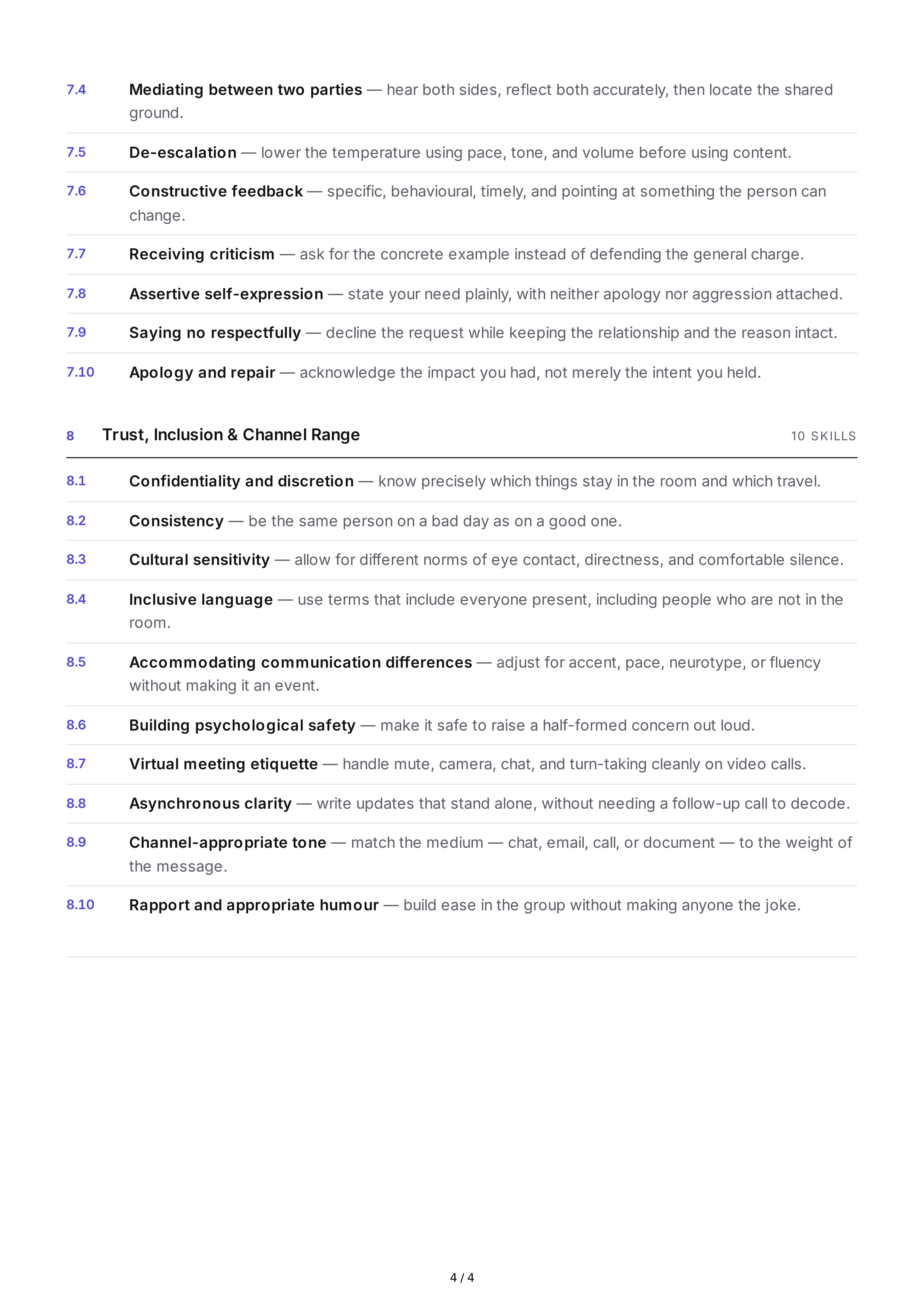 Group Communication Interpersonal Skills — page 4