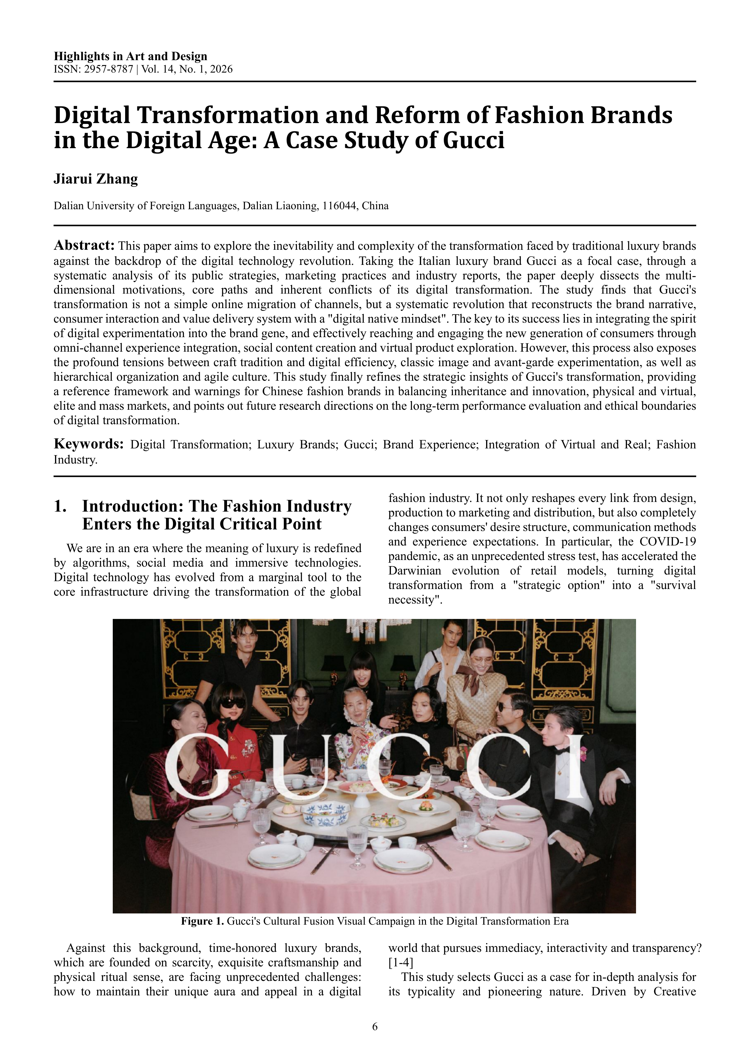 Gucci Case Study — page 1