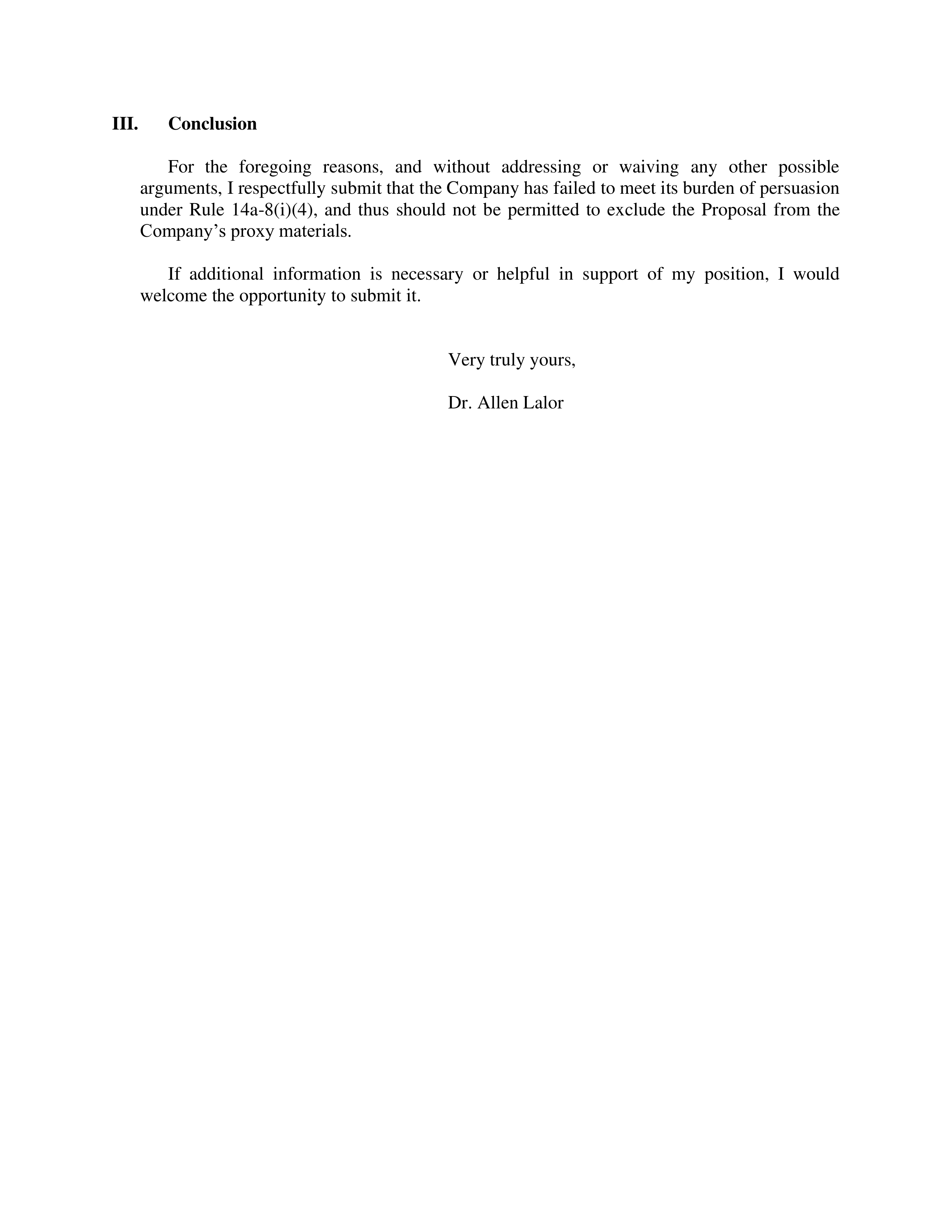 HCA Healthcare Proposal  — page 18