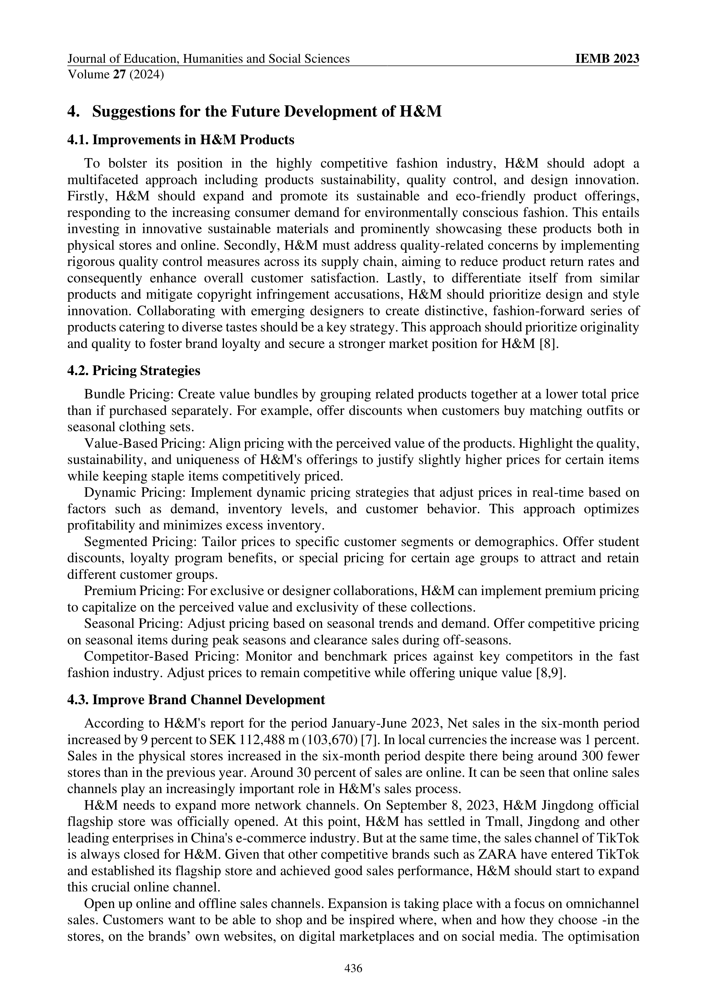 H&M Marketing Strategy — page 6