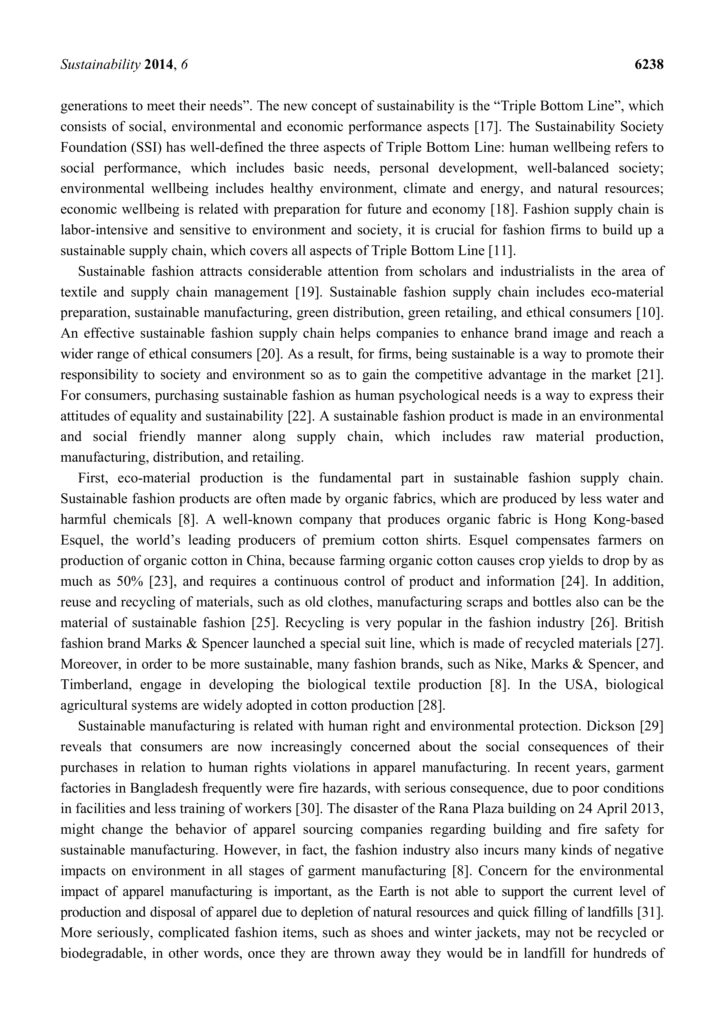 H&M Sustainability Report — page 3