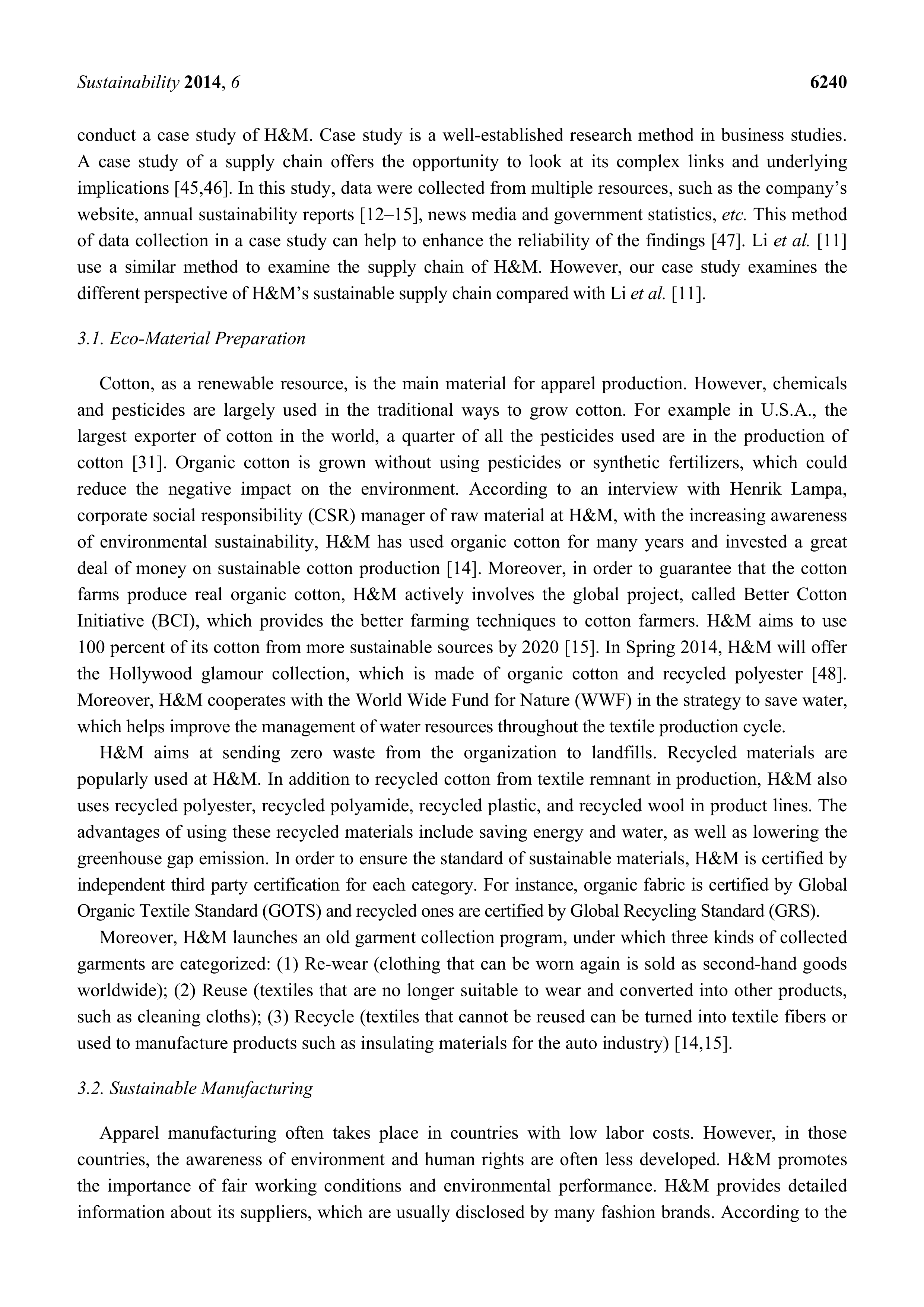 H&M Sustainability Report — page 5