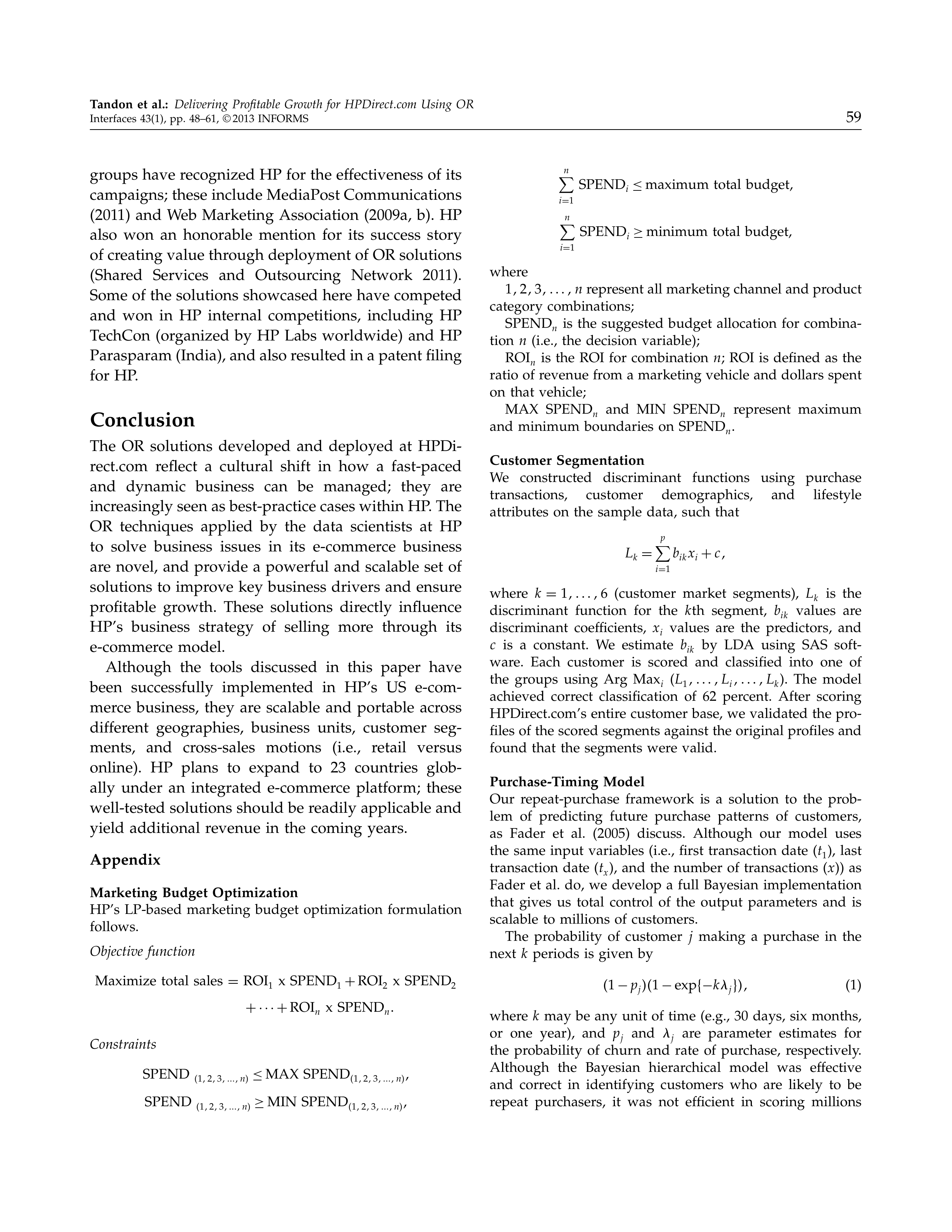 HP Marketing Strategy — page 12