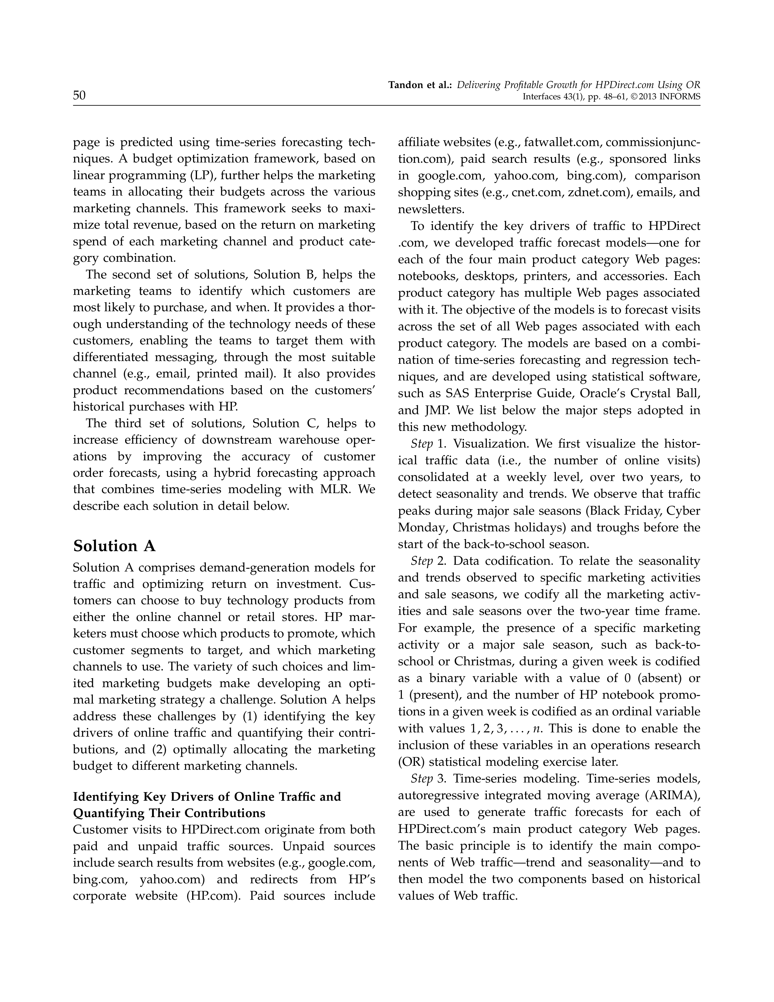 HP Marketing Strategy — page 3