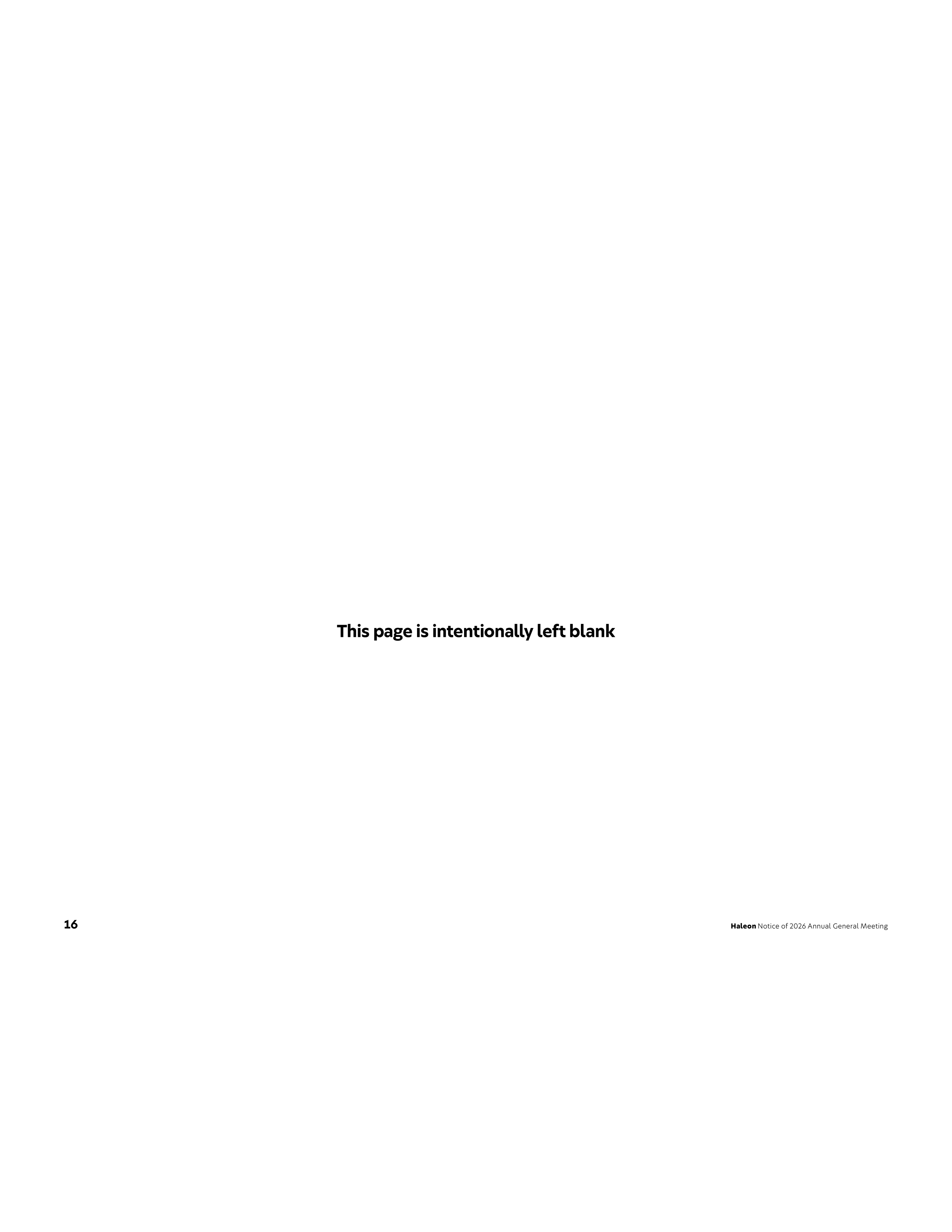 Haleon Annual General Meeting Notice — page 18
