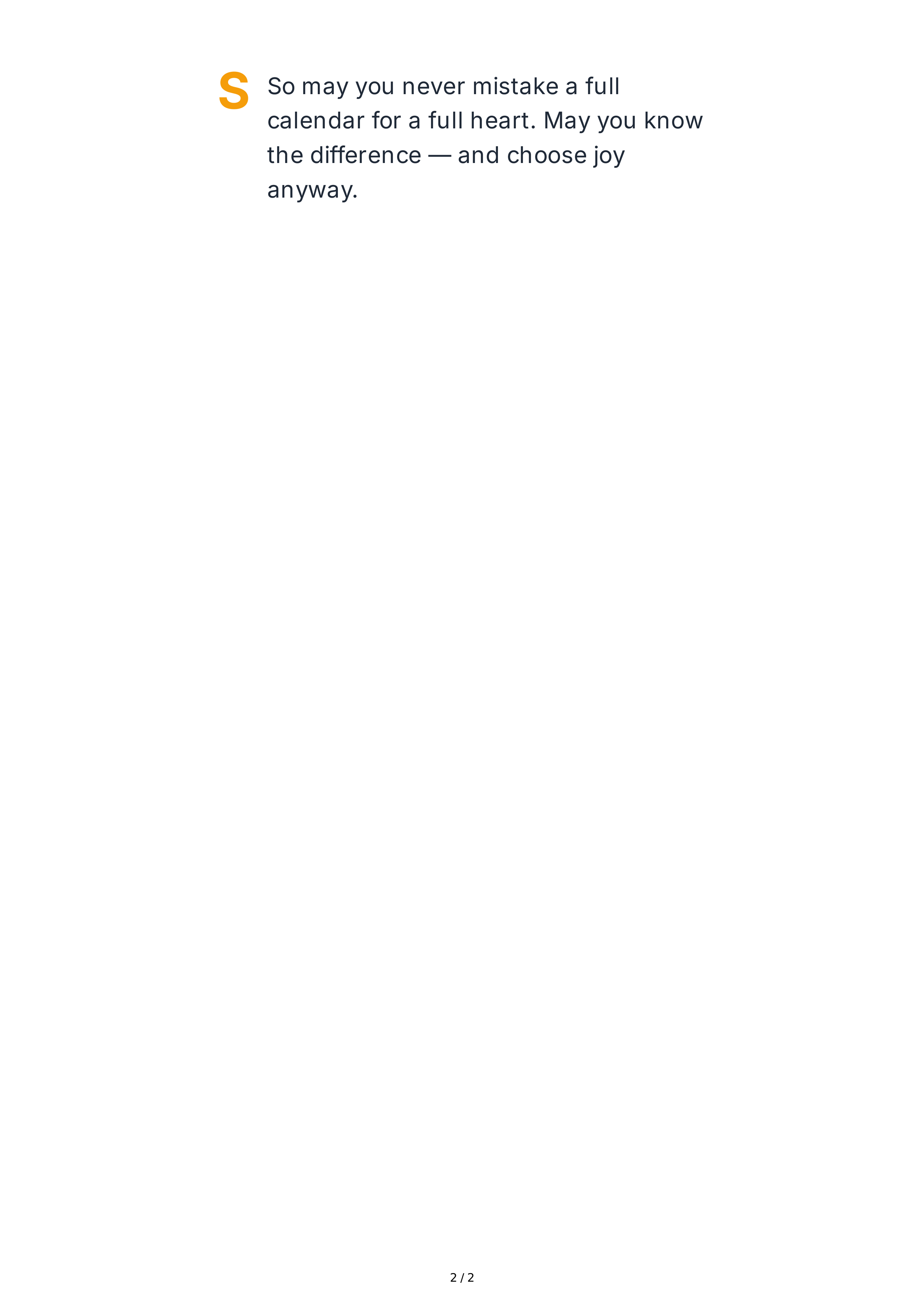 Happiness Acrostic Poem — page 2