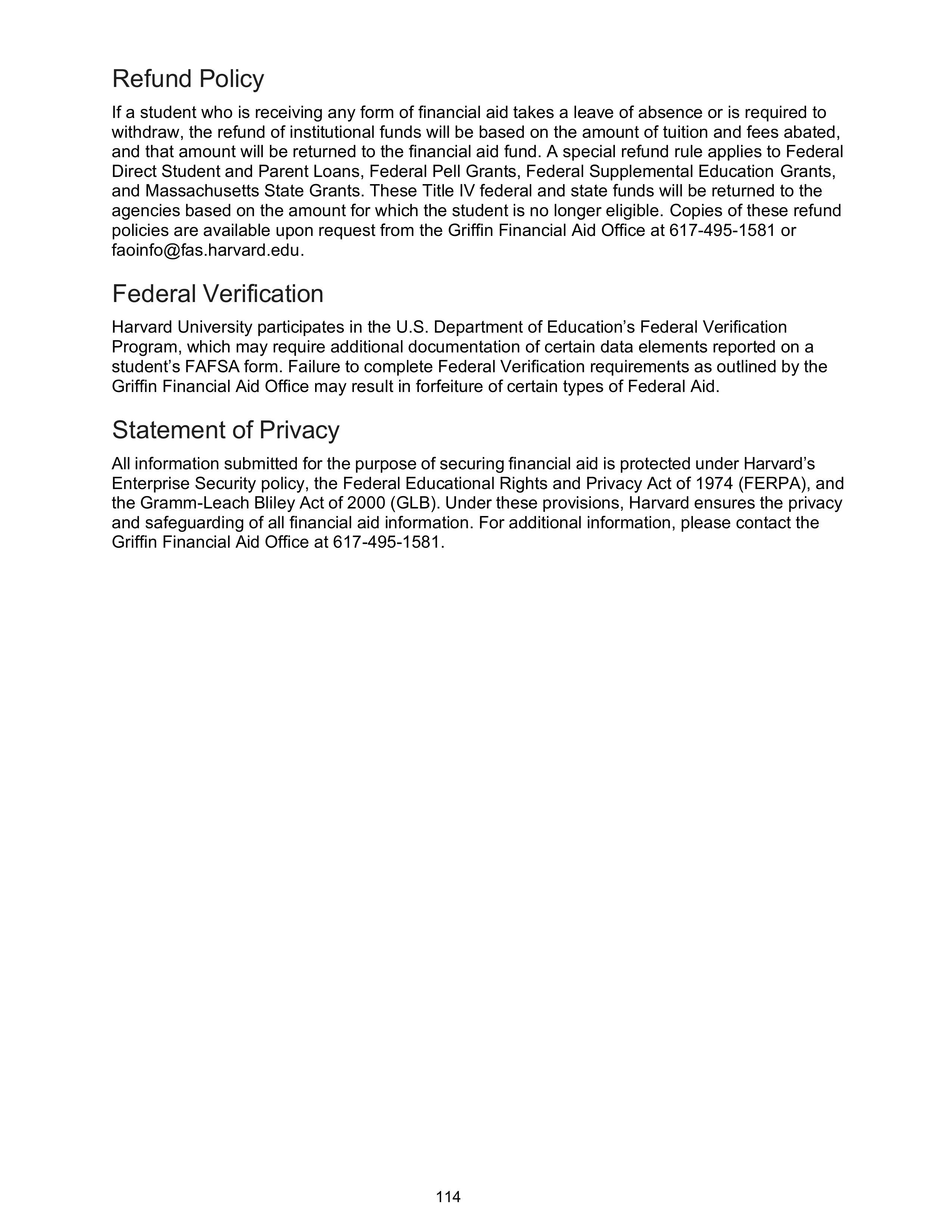 Harvard College Student Handbook — page 113