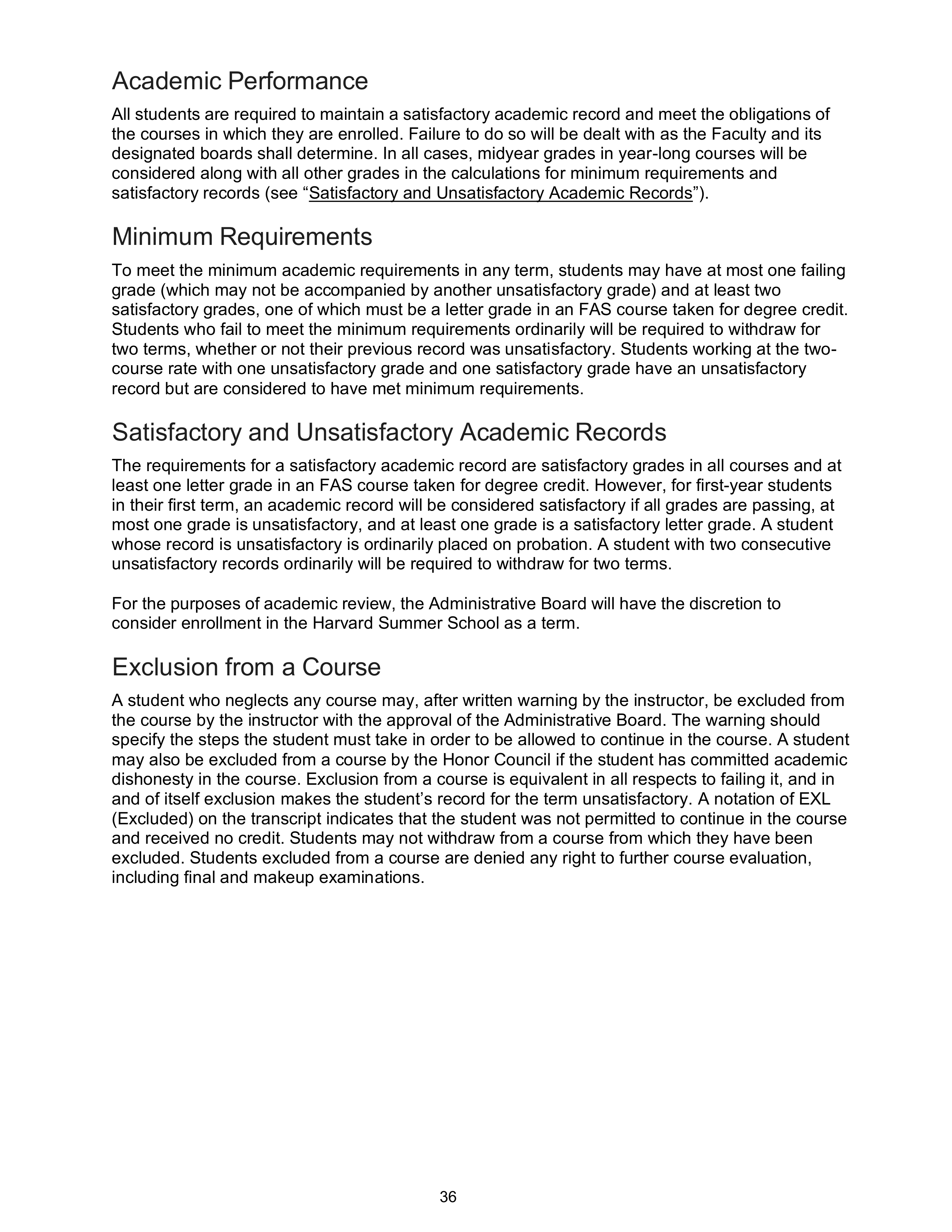 Harvard College Student Handbook — page 35