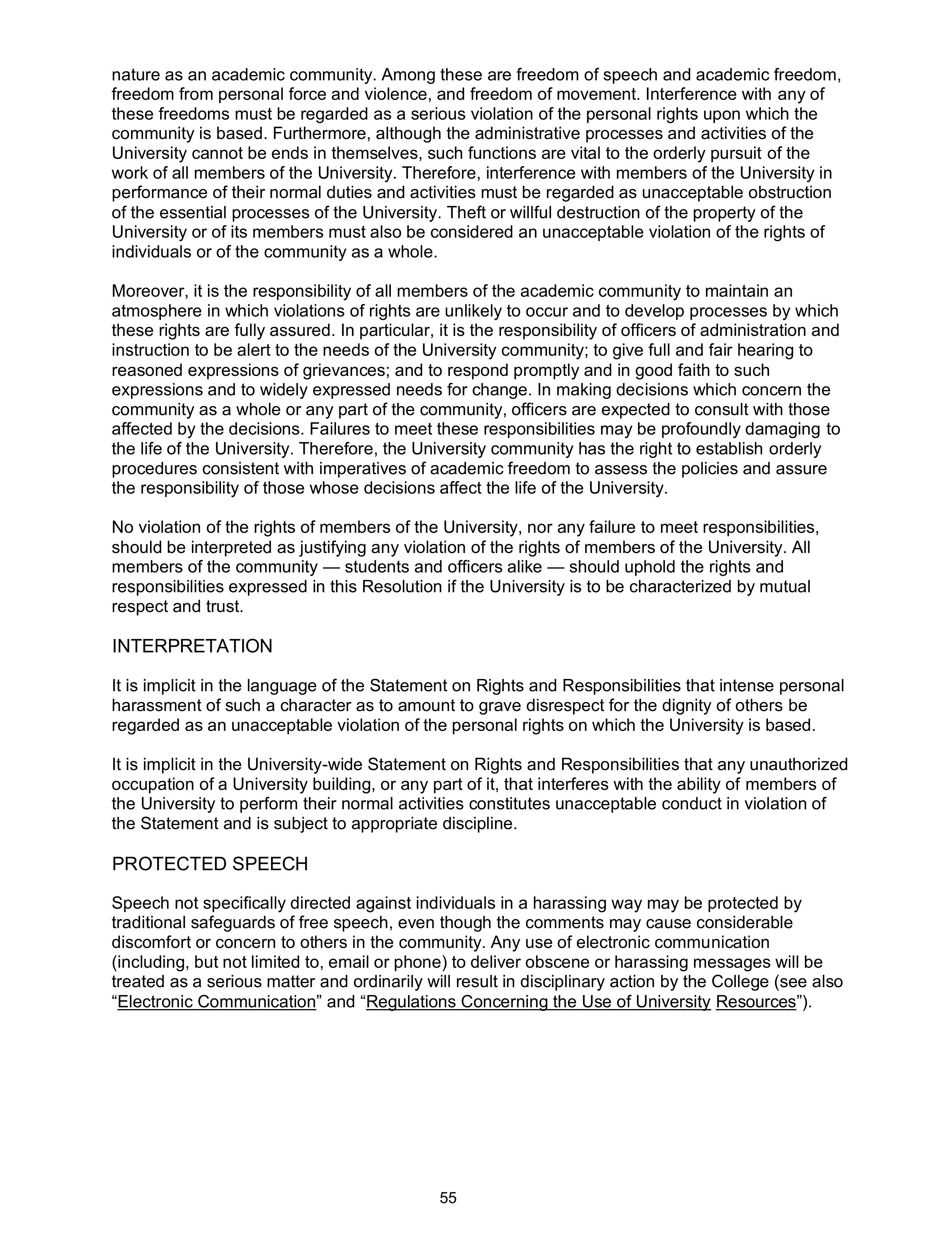 Harvard College Student Handbook — page 54