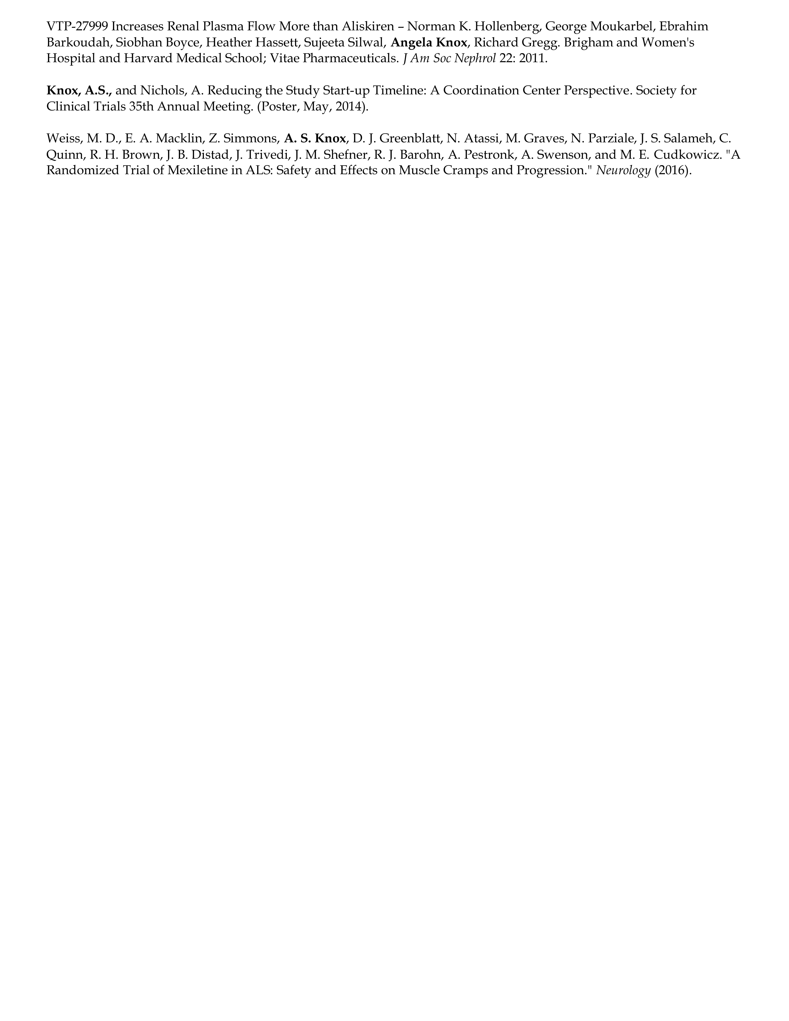 HealthCore Clinical Project Manager Resume — page 3