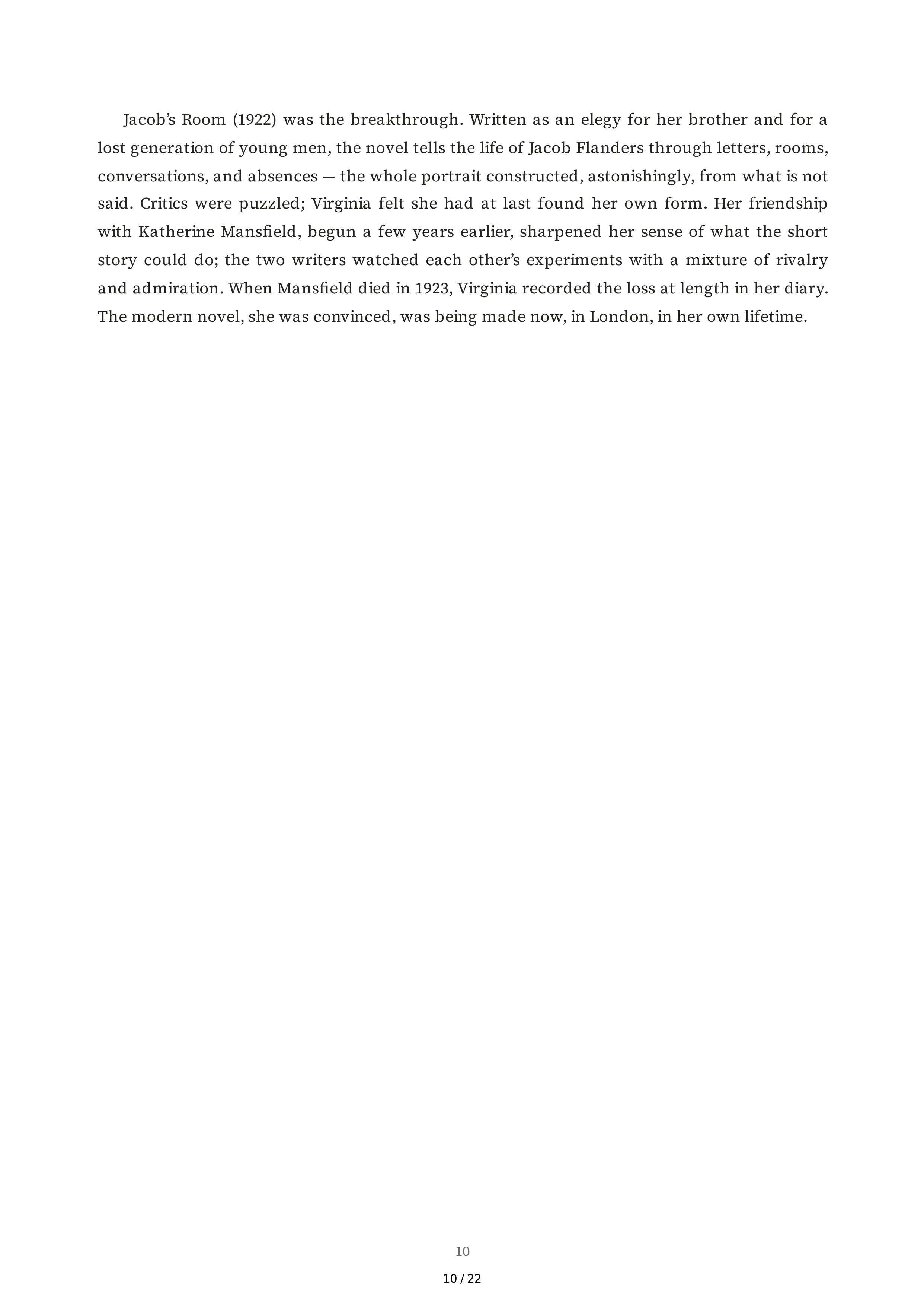 Hermione Lee Virginia Woolf Biography — page 10