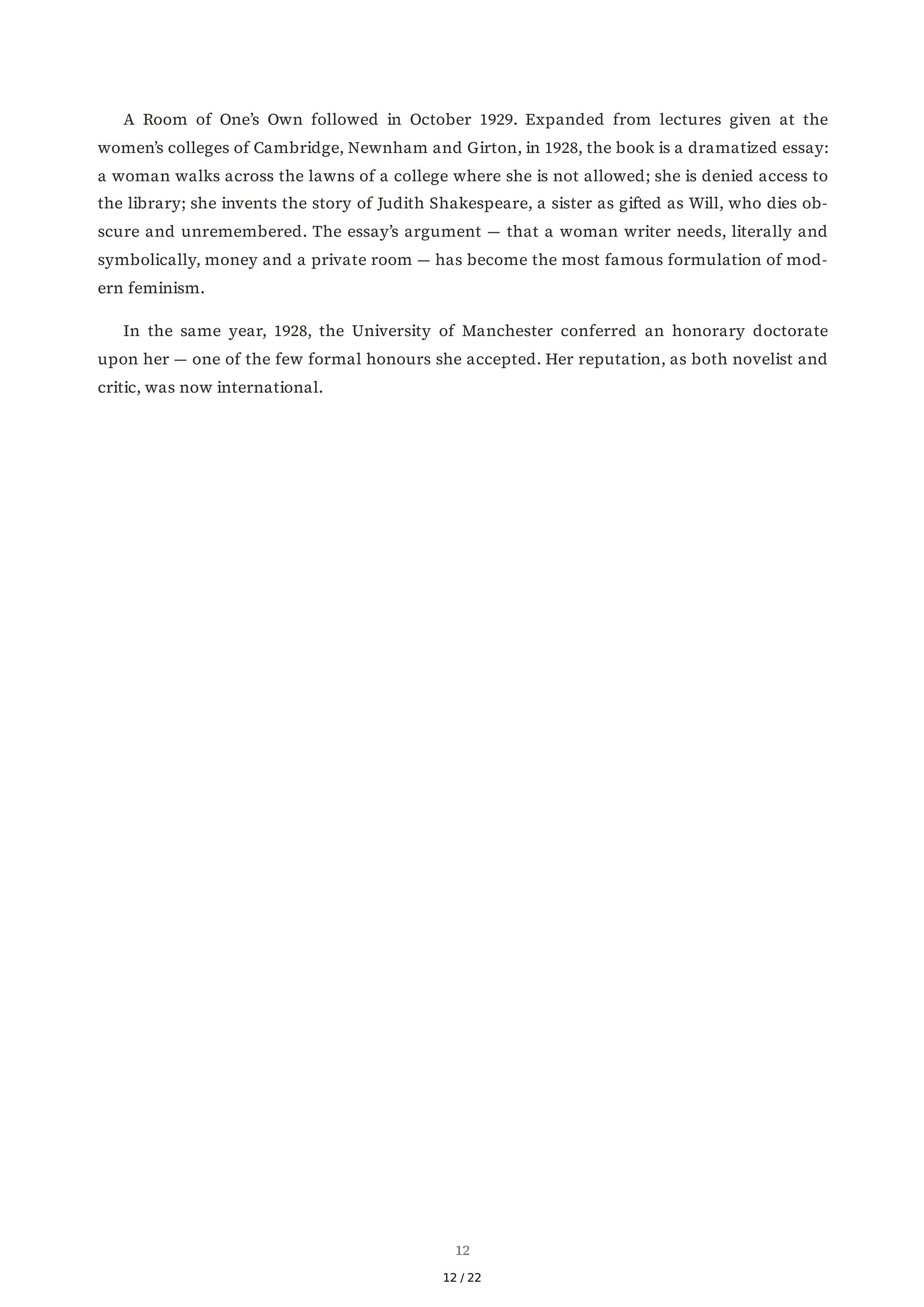Hermione Lee Virginia Woolf Biography — page 12