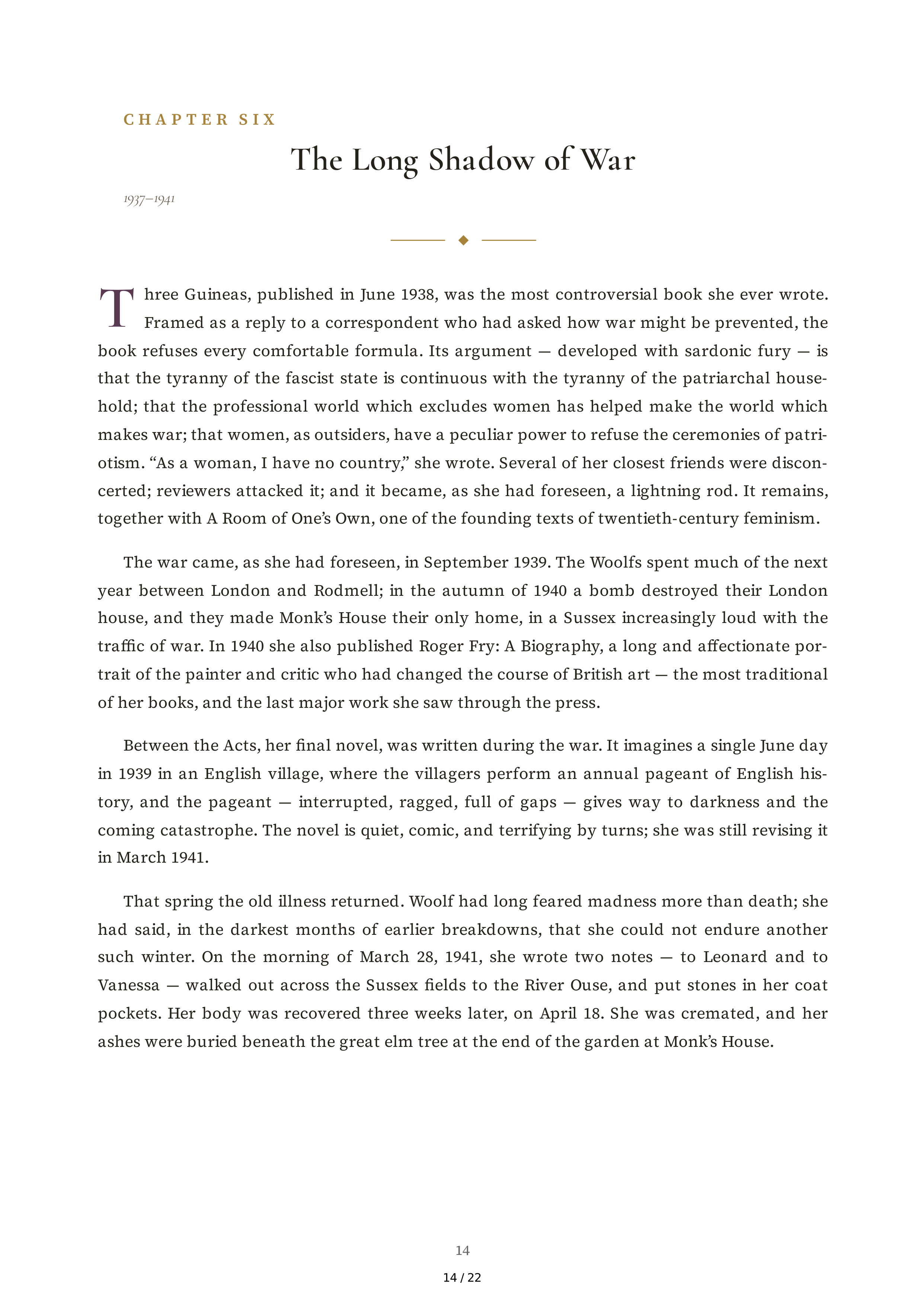 Hermione Lee Virginia Woolf Biography — page 14