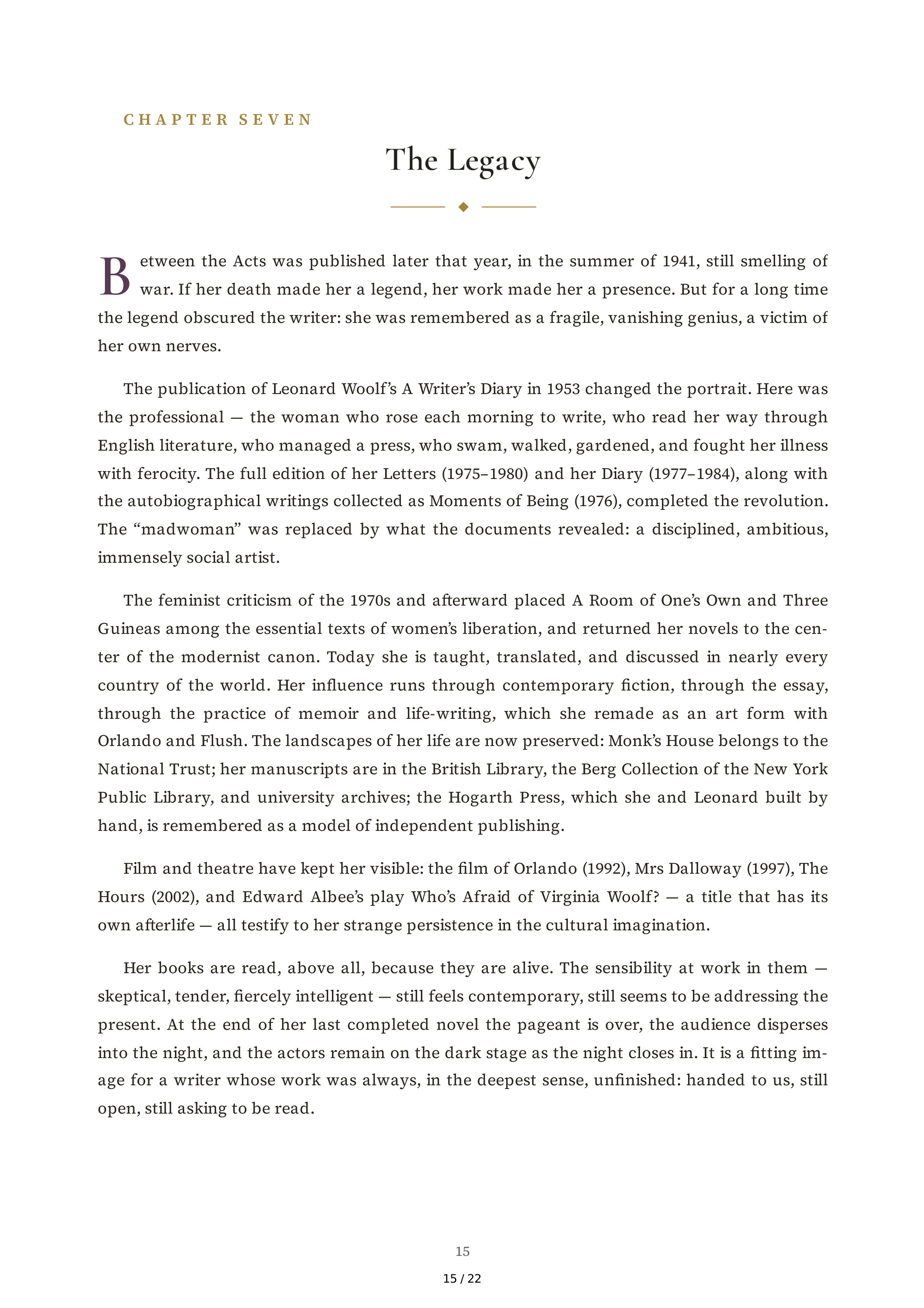 Hermione Lee Virginia Woolf Biography — page 15