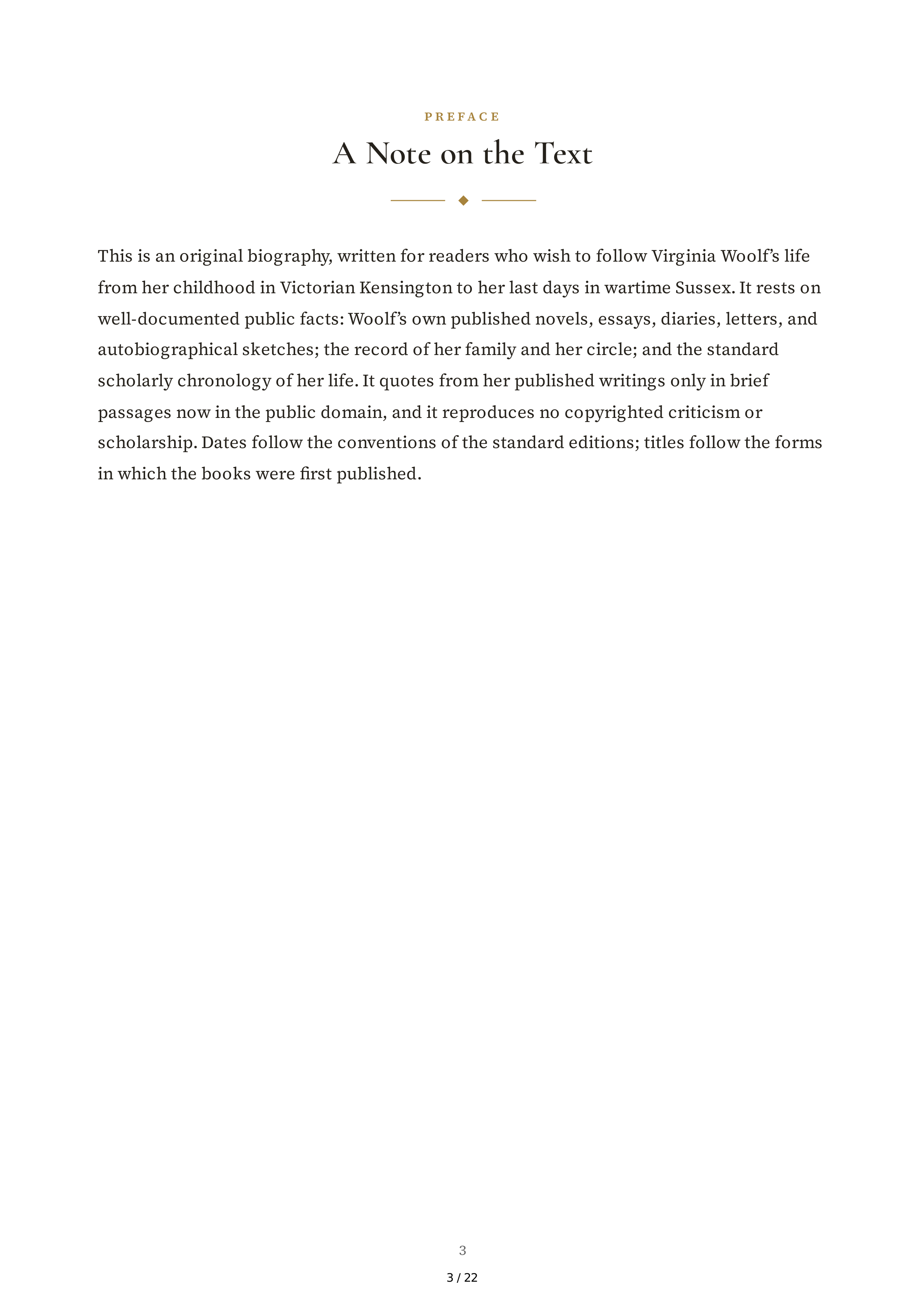 Hermione Lee Virginia Woolf Biography — page 3