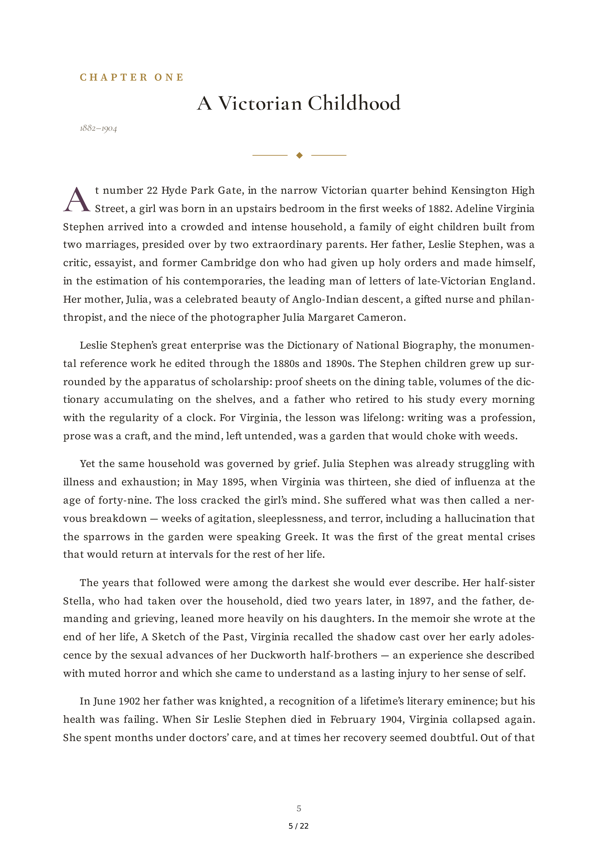 Hermione Lee Virginia Woolf Biography — page 5