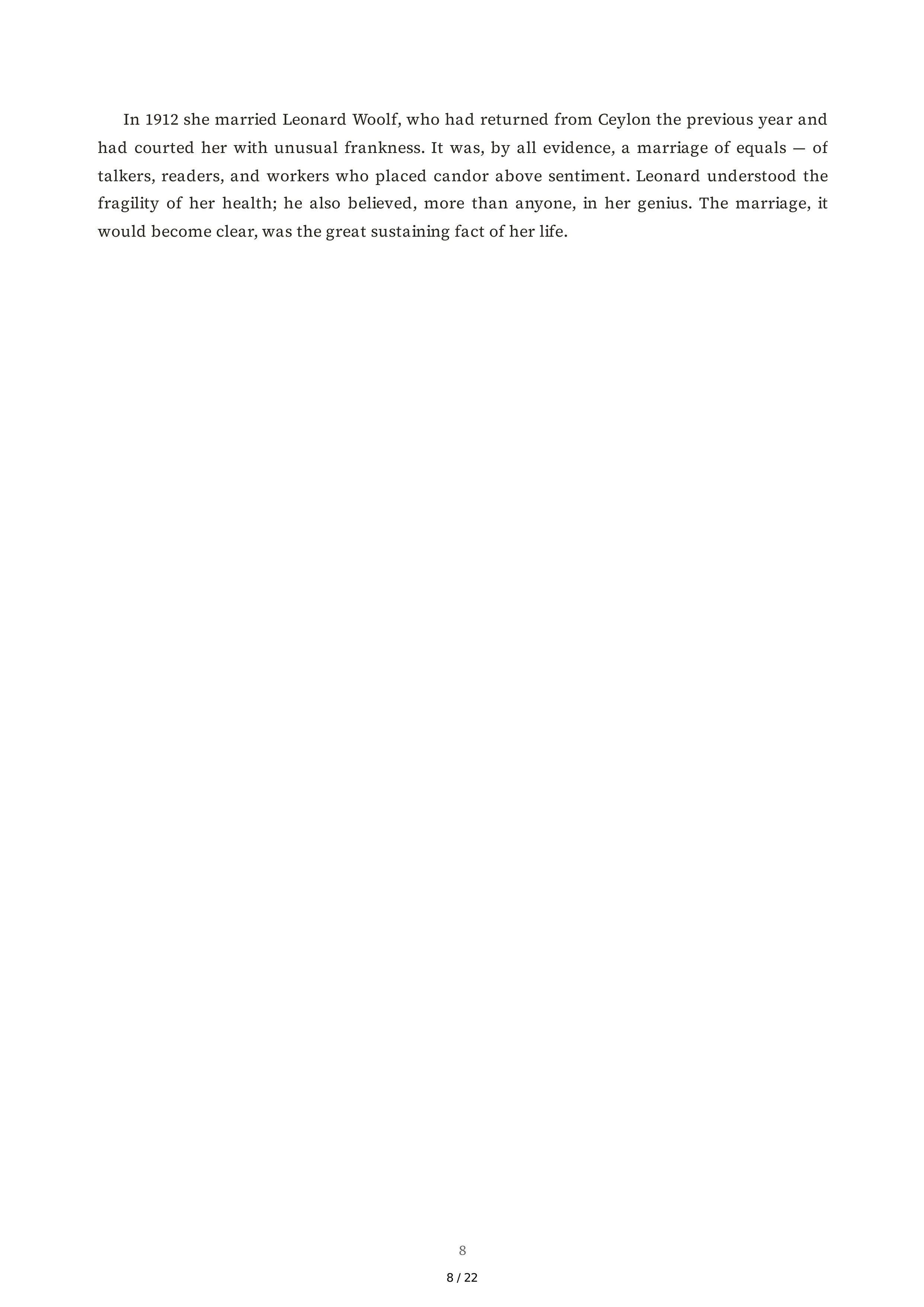Hermione Lee Virginia Woolf Biography — page 8