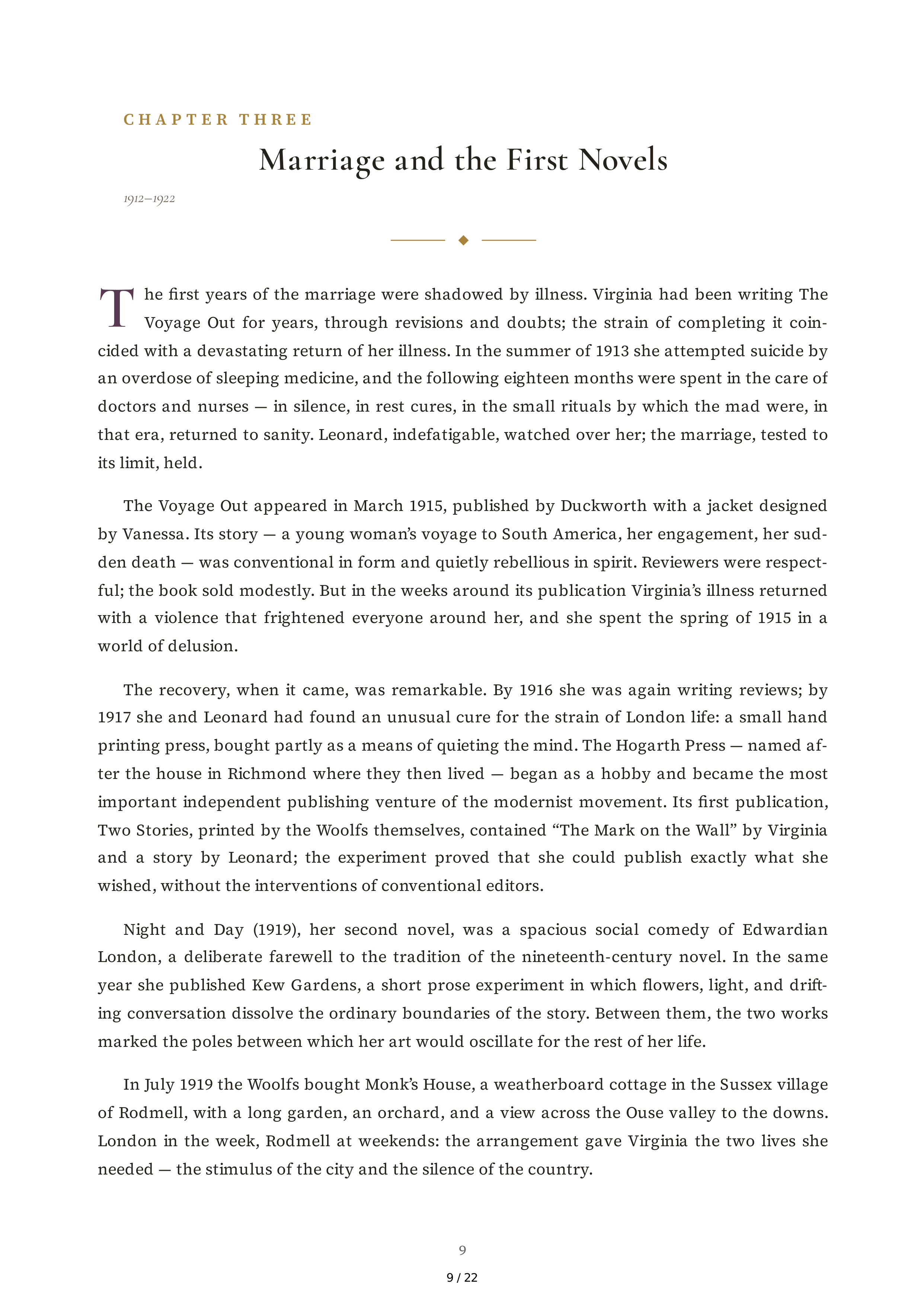 Hermione Lee Virginia Woolf Biography — page 9