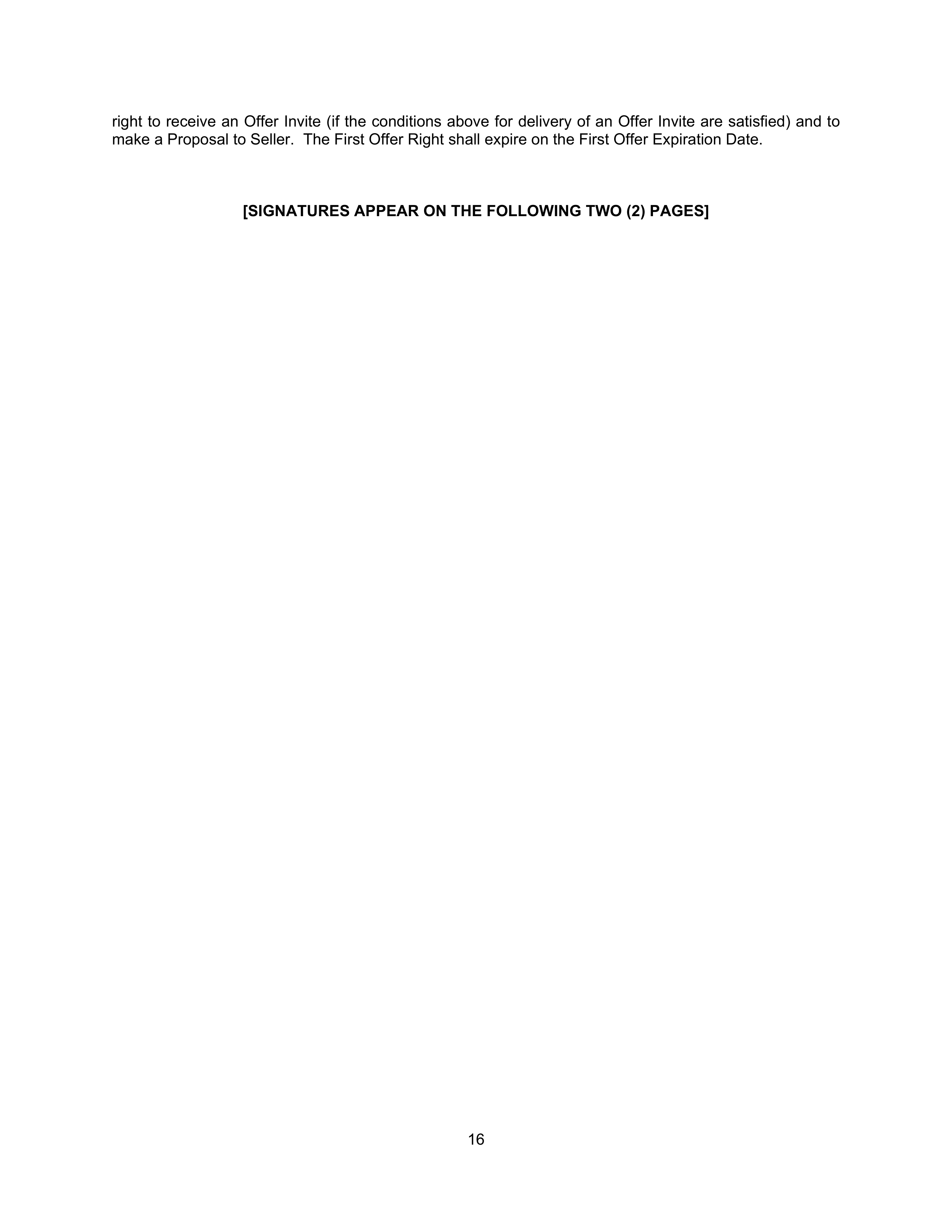Home Depot Purchase and Sale Agreement — page 16