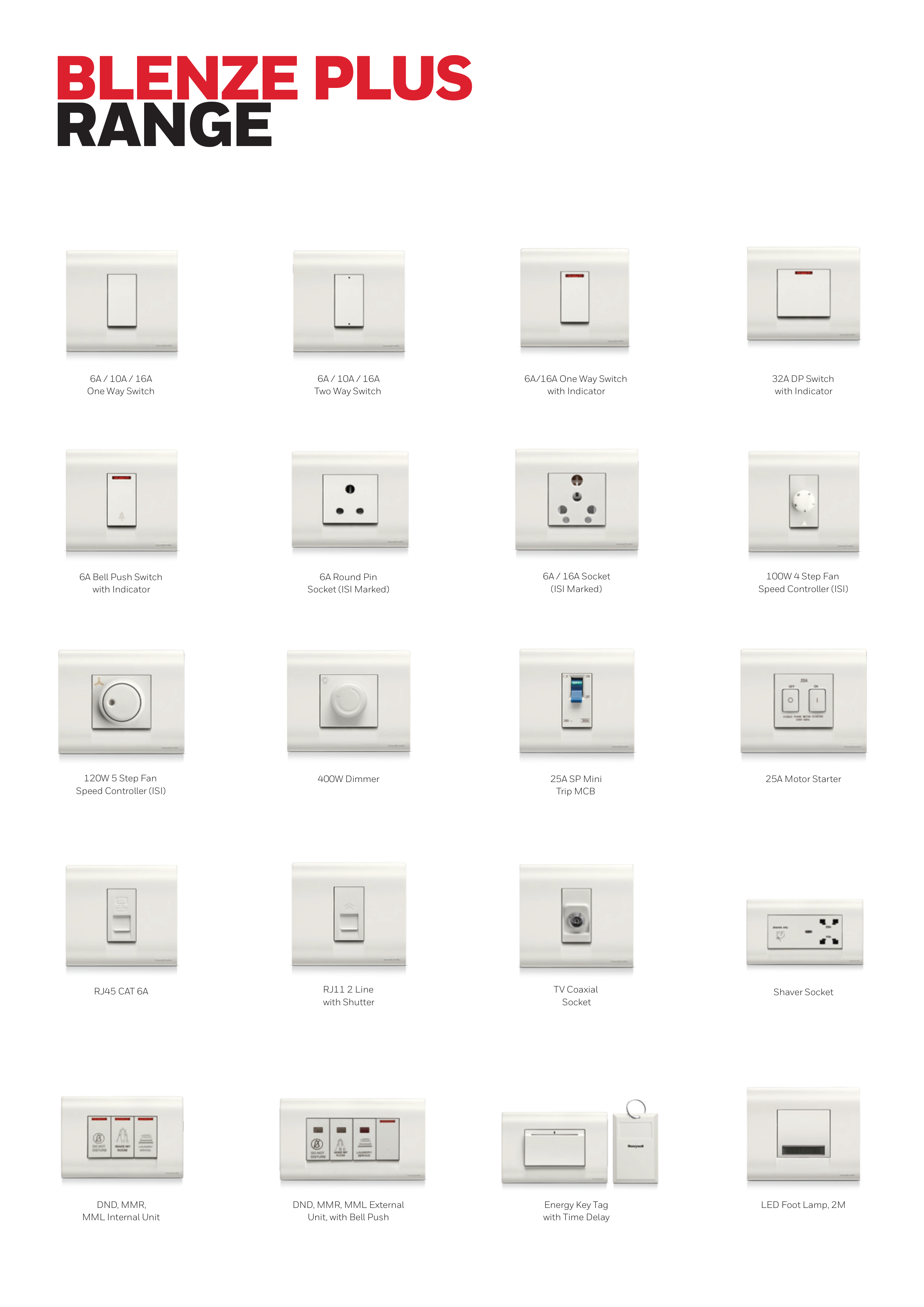 Honeywell Electrical Switches Brochure — page 14
