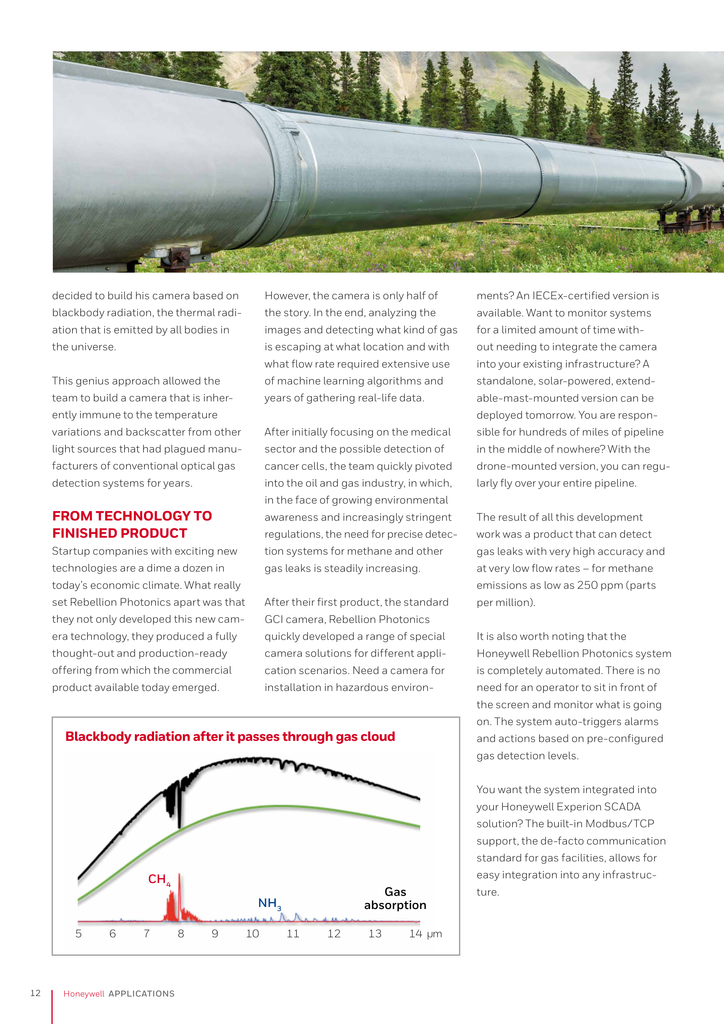 Honeywell Gas Customer Magazine — page 12