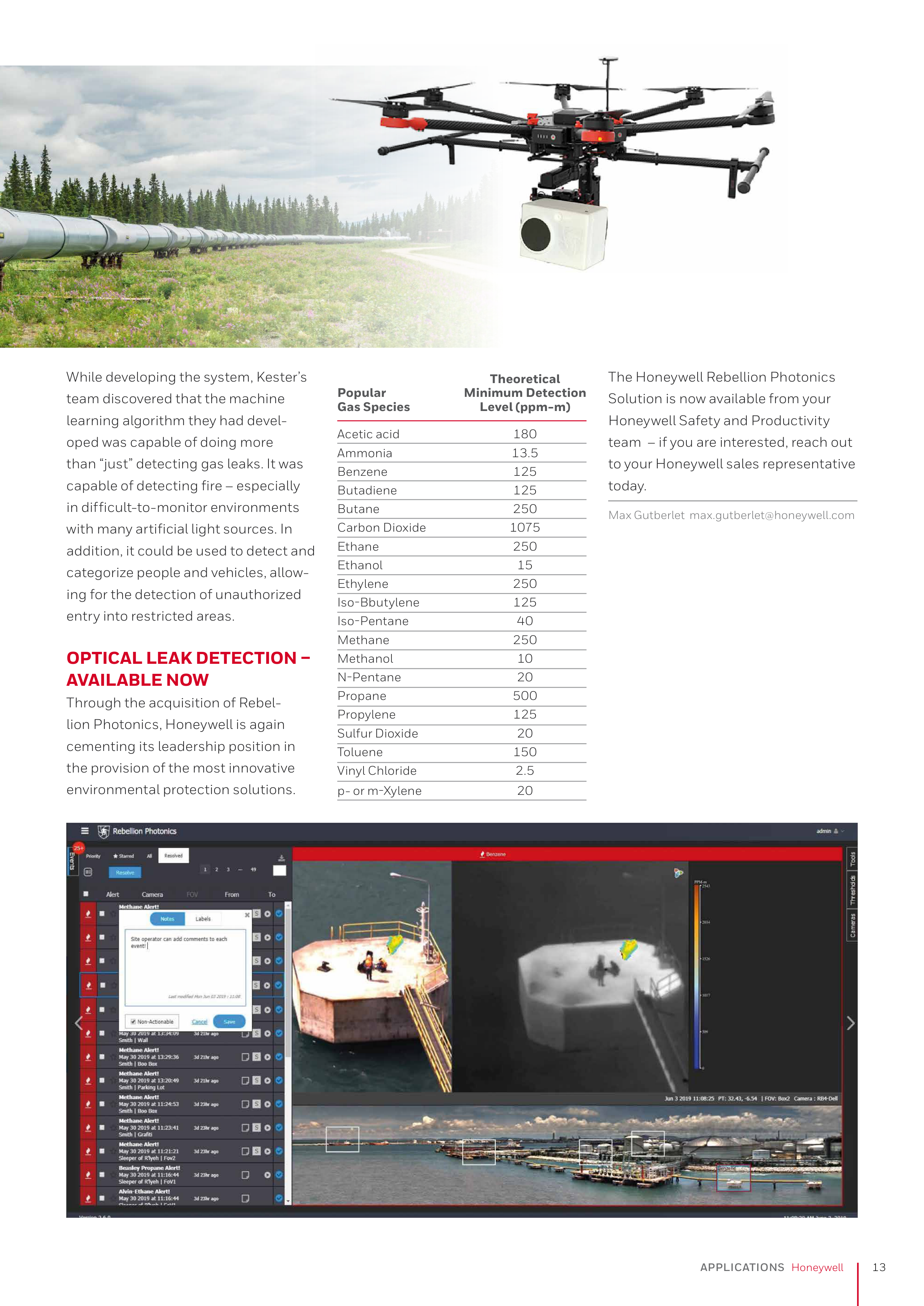 Honeywell Gas Customer Magazine — page 13