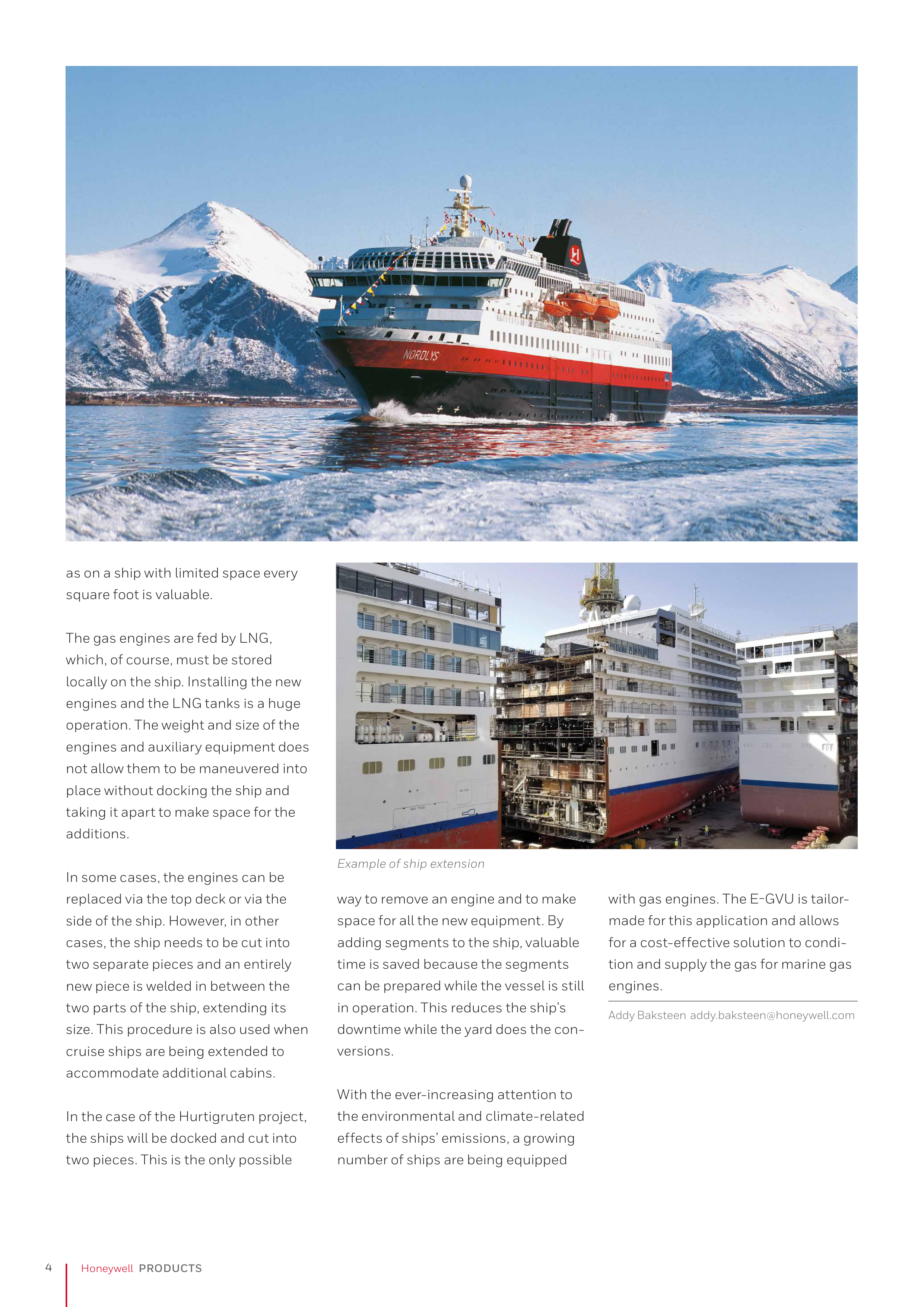 Honeywell Gas Customer Magazine — page 4