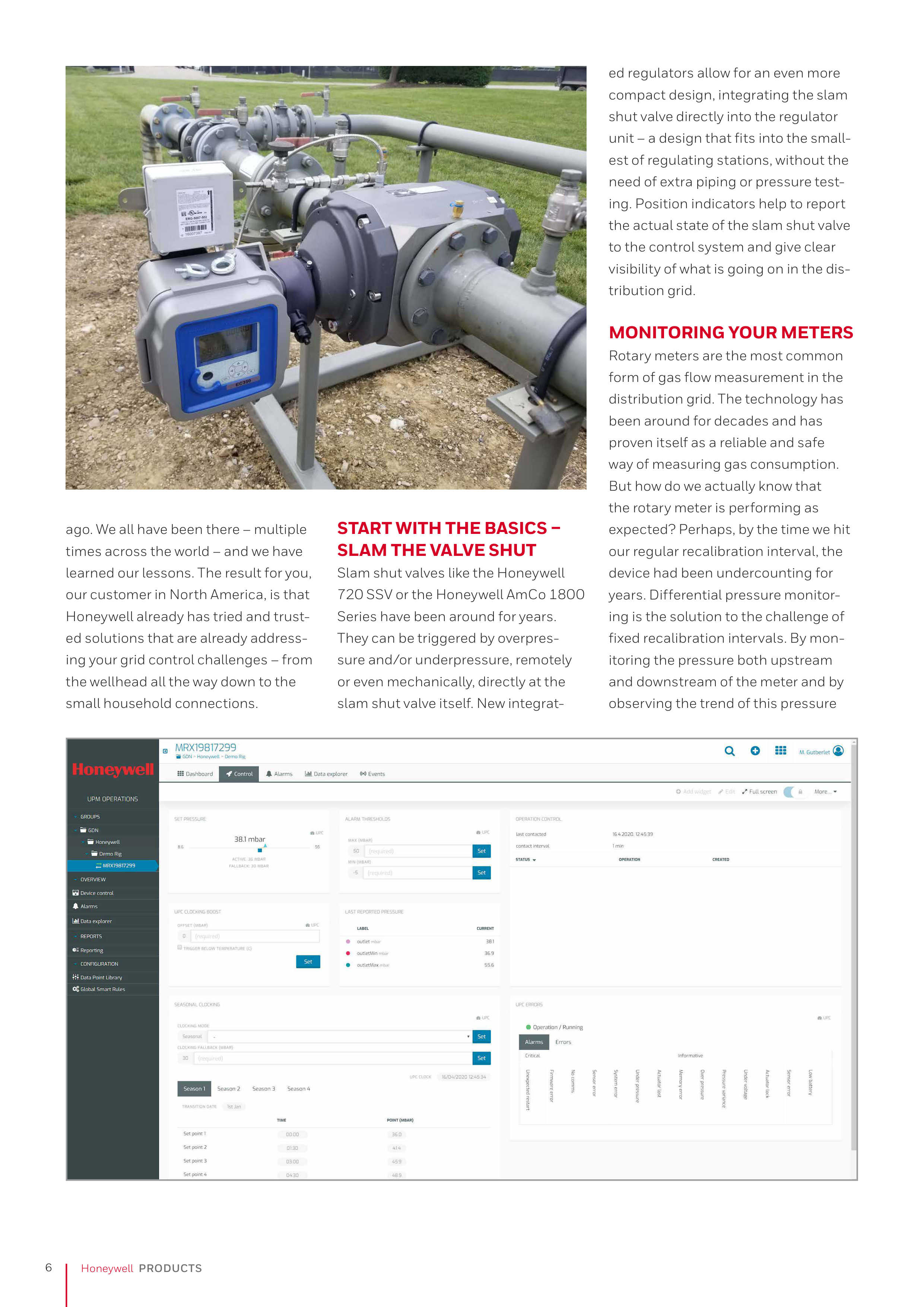 Honeywell Gas Customer Magazine — page 6