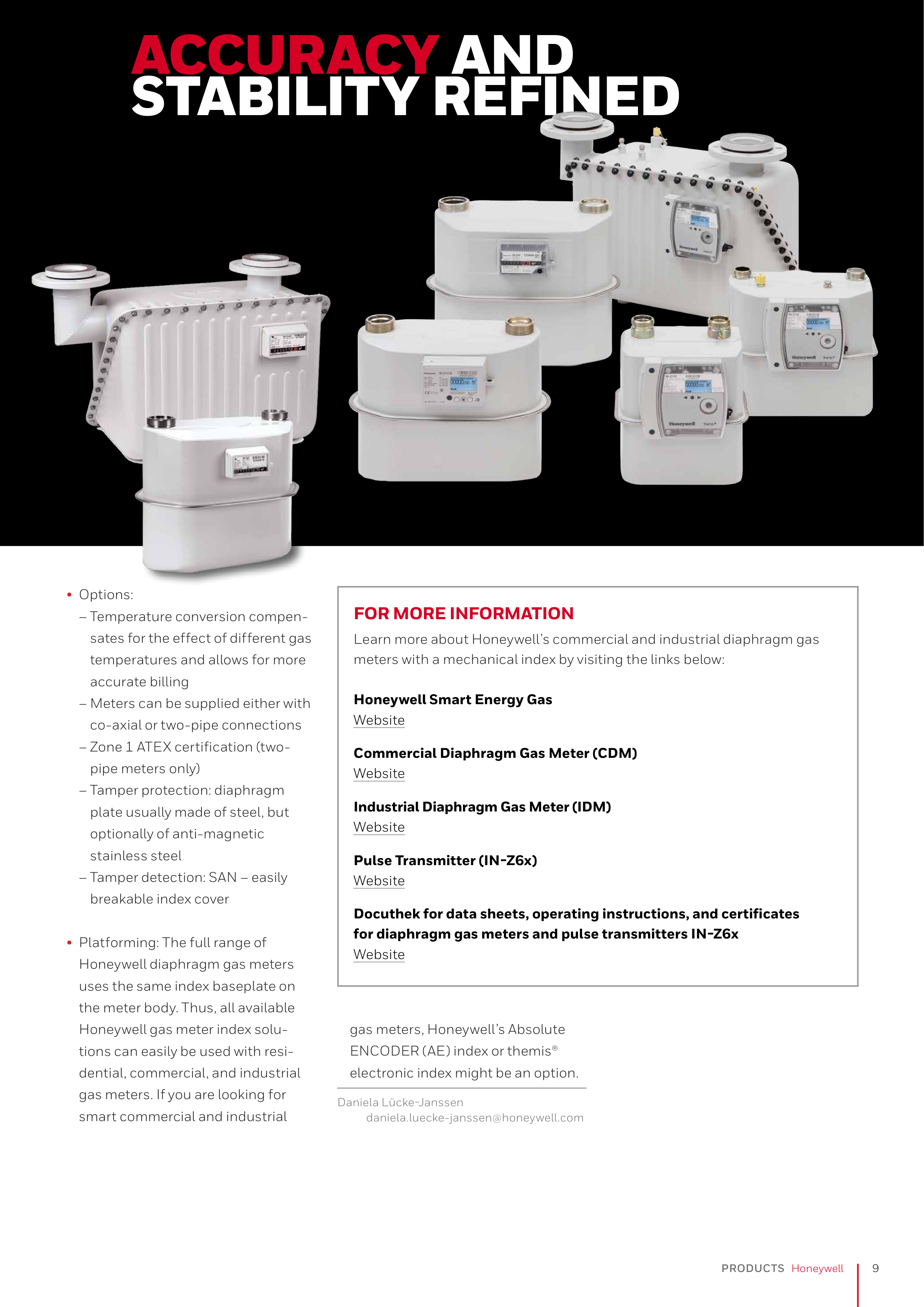 Honeywell Gas Customer Magazine — page 9