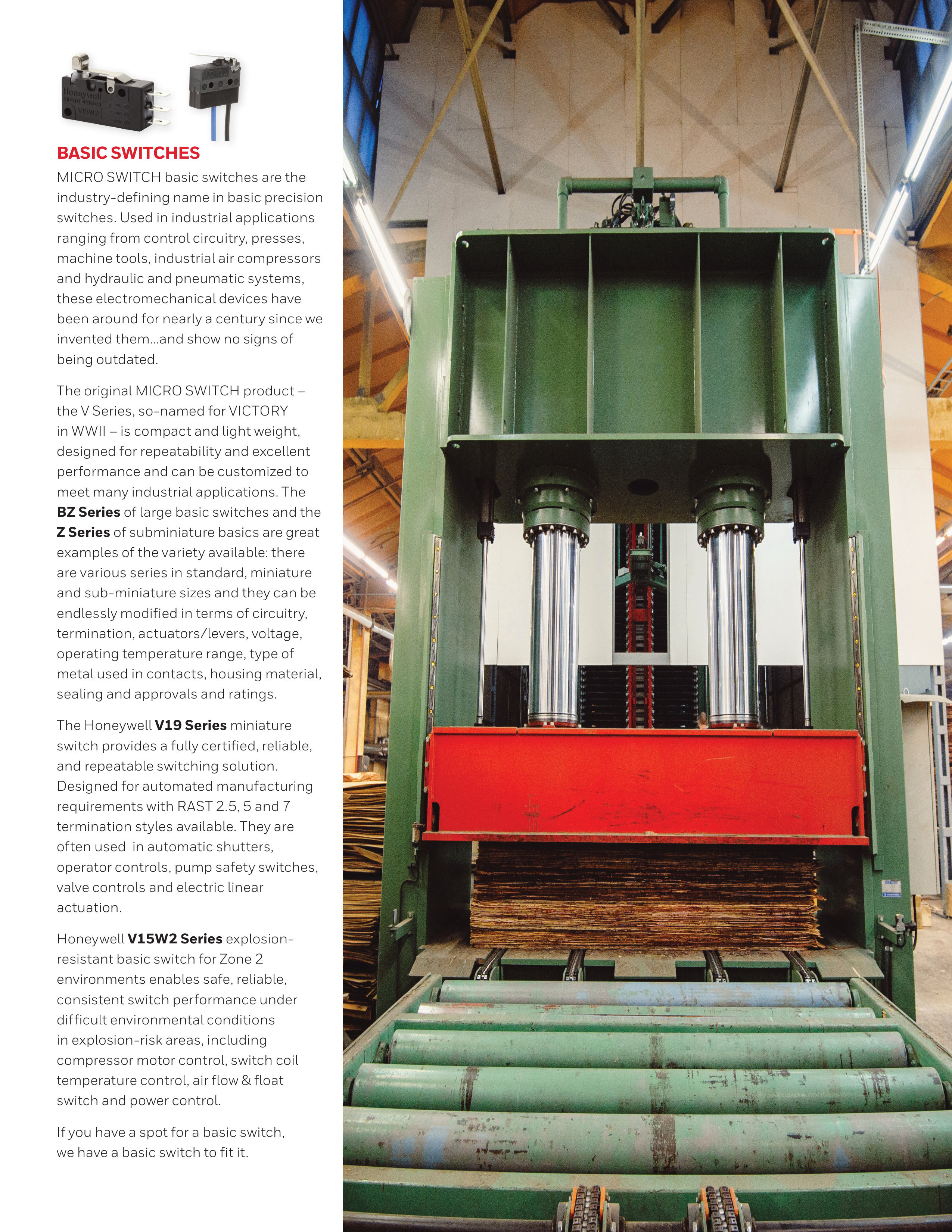 Honeywell Industrial Sensors Brochure — page 7