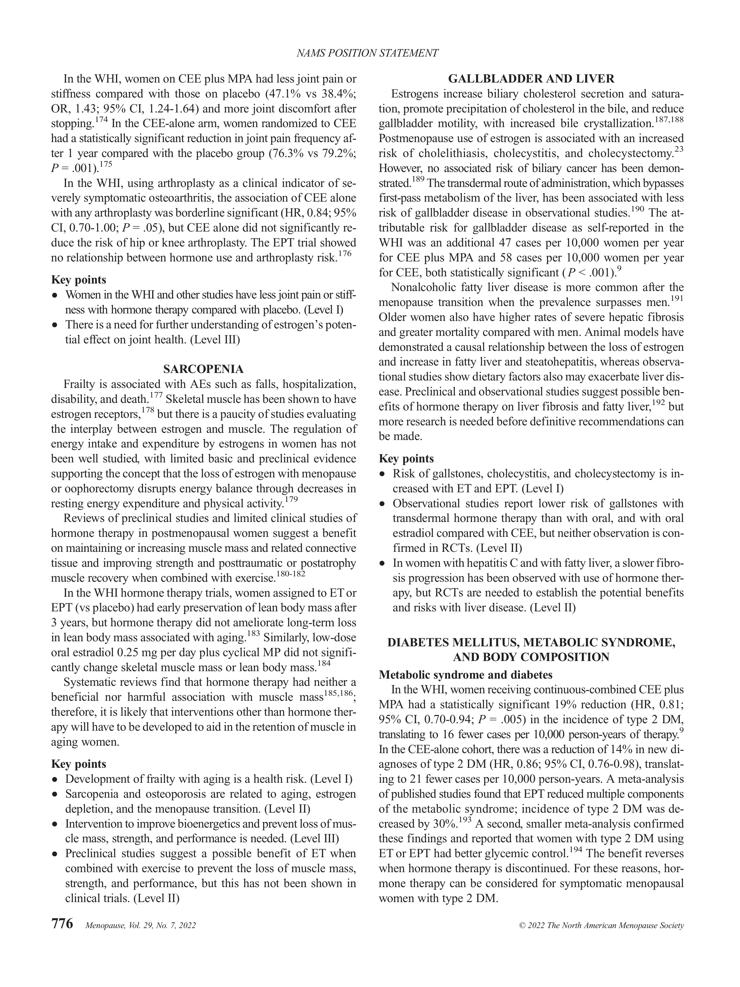 Hormone Therapy Position Statement — page 10